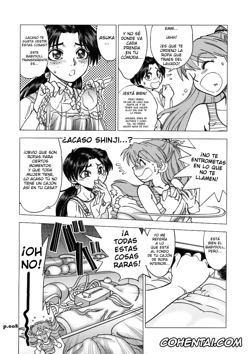 Neon Genesis Evangelion porno, Asuka Langley Soryu porno, Hikari Horaki porno, Mantou .31 (Neon Genesis Evangelion), pagina 5