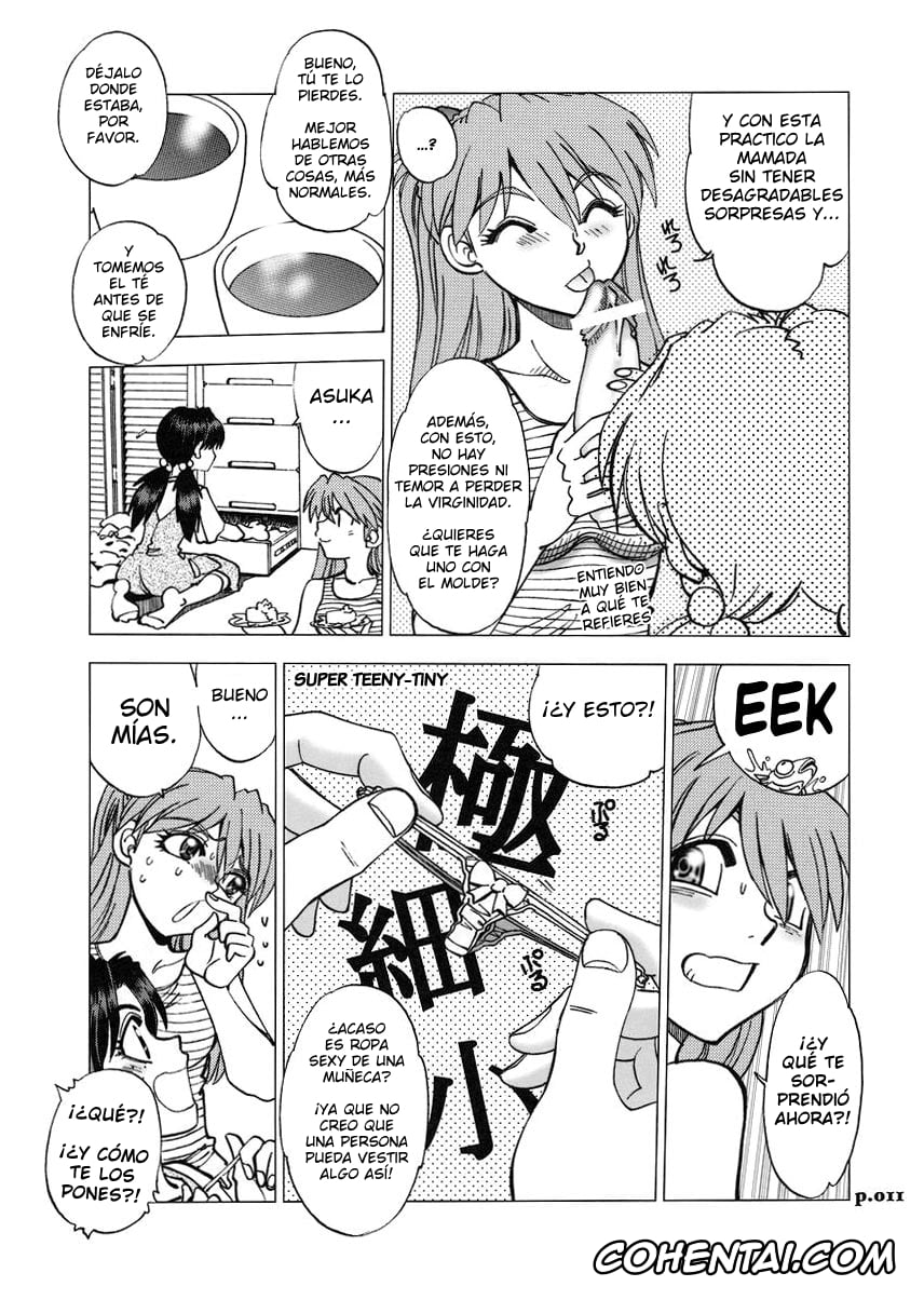 Neon Genesis Evangelion porno, Asuka Langley Soryu porno, Hikari Horaki porno, Mantou .31 (Neon Genesis Evangelion), pagina 8