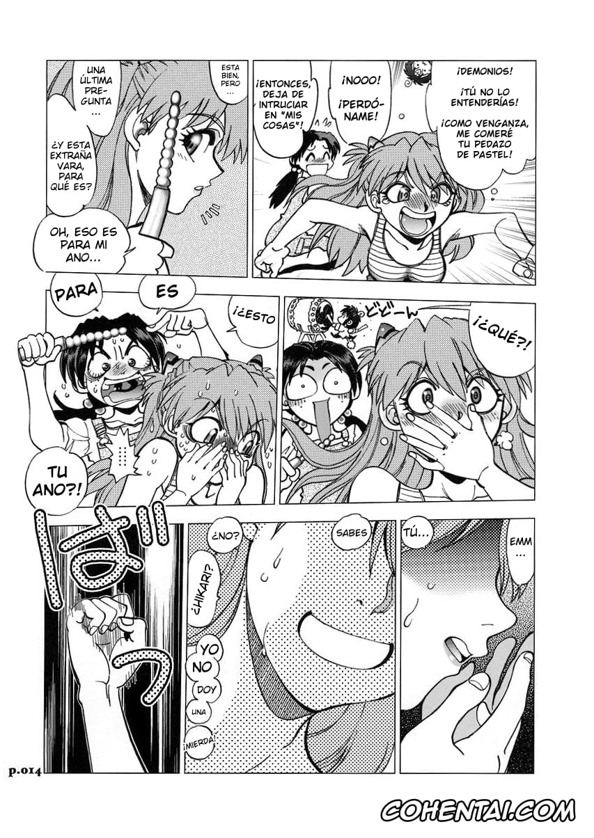 Neon Genesis Evangelion porno, Asuka Langley Soryu porno, Hikari Horaki porno, Mantou .31 (Neon Genesis Evangelion), pagina 11