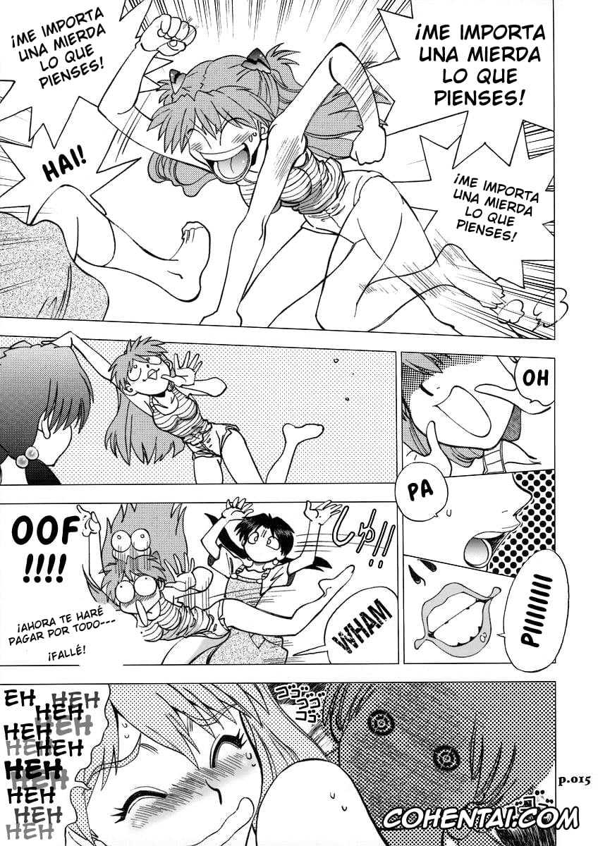 Neon Genesis Evangelion hentai, Asuka Langley Soryu hentai, Hikari Horaki hentai, Mantou .31 (Neon Genesis Evangelion), pagina 12