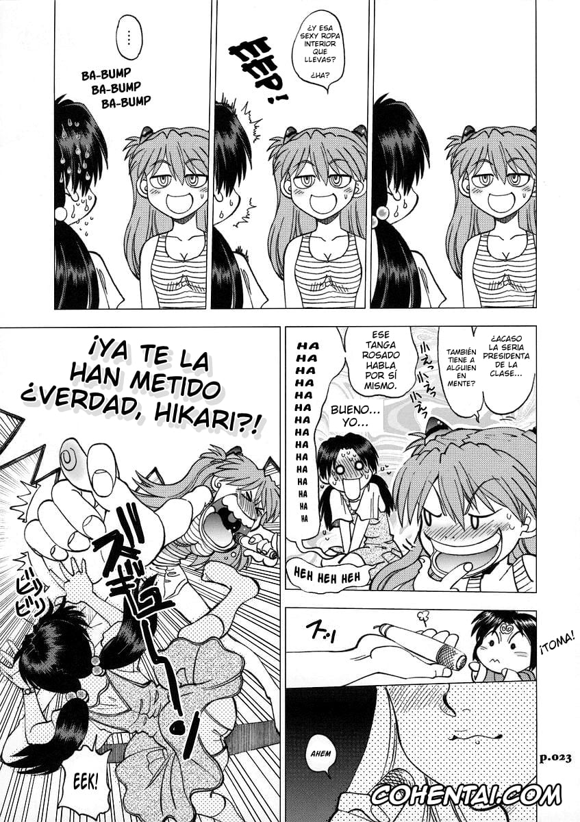 Neon Genesis Evangelion porno, Asuka Langley Soryu porno, Hikari Horaki porno, Mantou .31 (Neon Genesis Evangelion), pagina 20