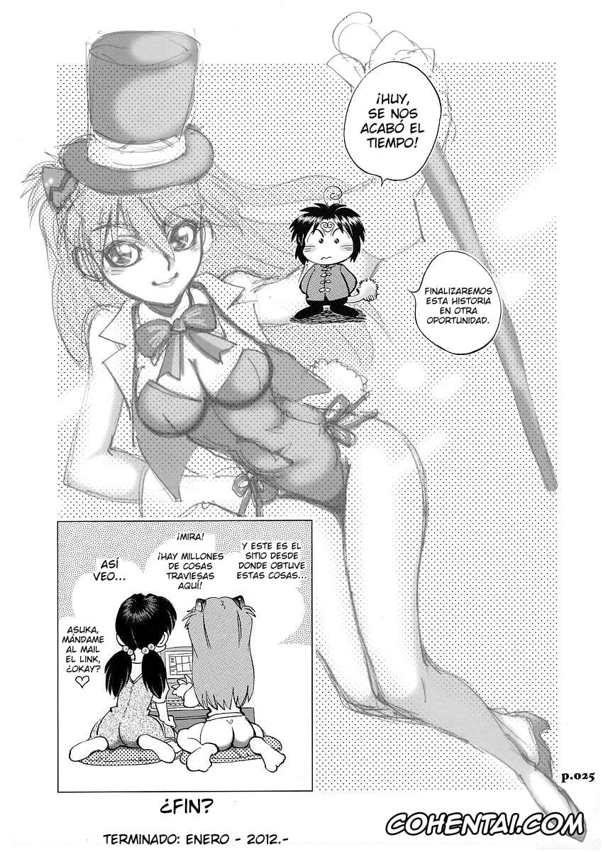 Neon Genesis Evangelion xxx, Asuka Langley Soryu xxx, Hikari Horaki xxx, Mantou .31 (Neon Genesis Evangelion), pagina 22
