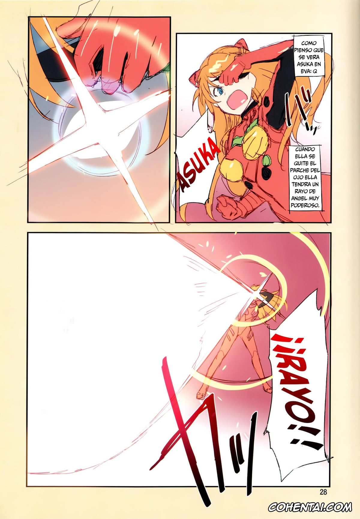 Neon Genesis Evangelion xxx, Asuka Langley Soryu xxx, Minna no Asuka Bon (Neon Genesis Evangelion), pagina 28