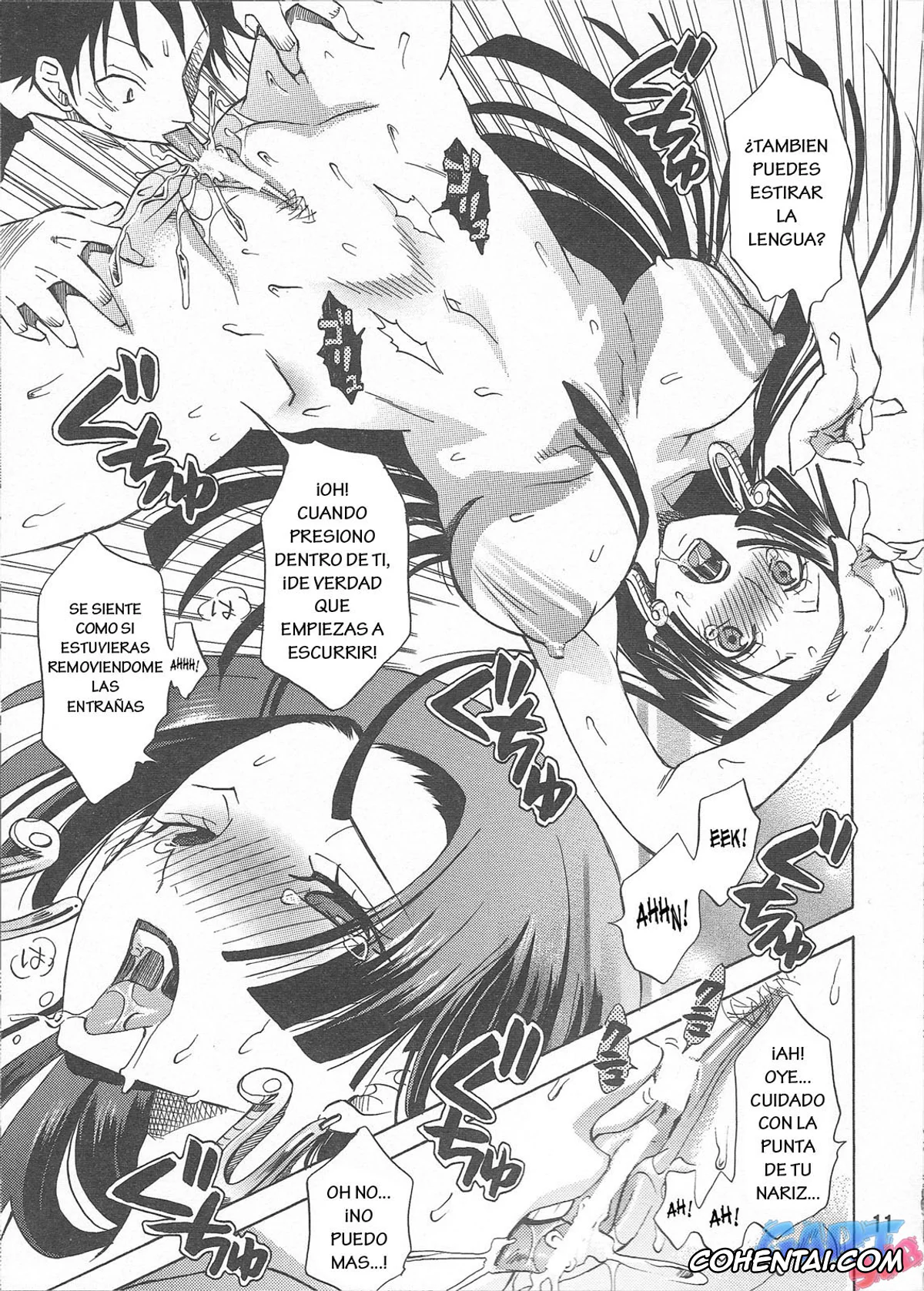 One Piece porno, Boa Hancock porno, Monkey D. Luffy porno, Hebihime-sama Goranshin desu! 2 (One Piece), pagina 11