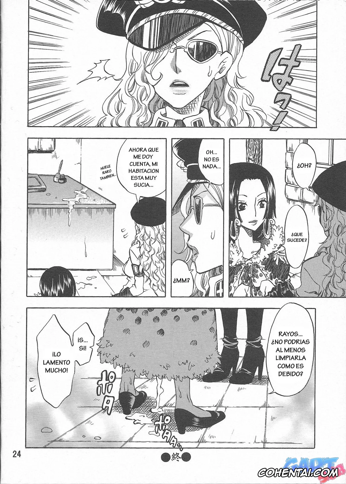One Piece hentai, Boa Hancock hentai, Monkey D. Luffy hentai, Hebihime-sama Goranshin desu! 2 (One Piece), pagina 24