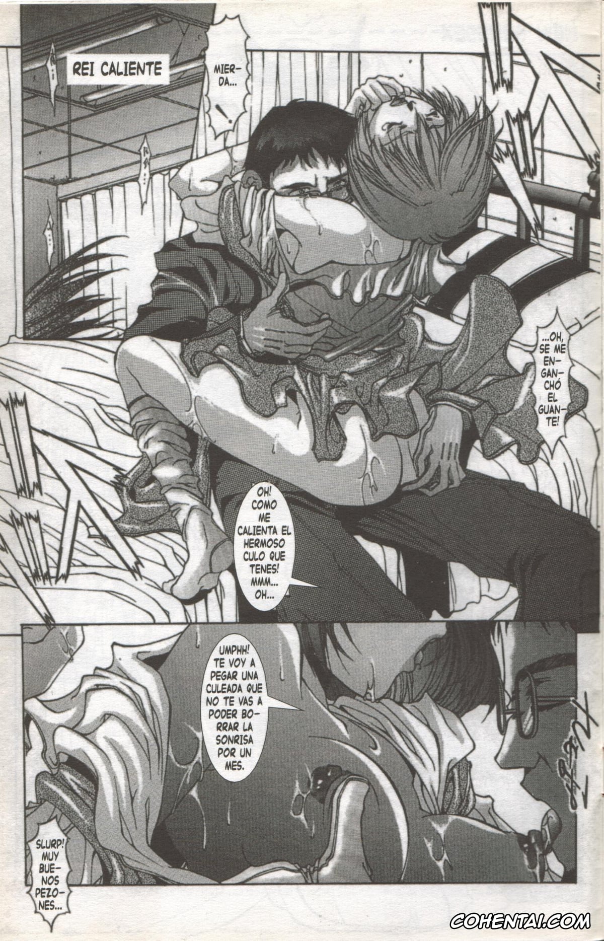 Neon Genesis Evangelion hentai, Gendo Ikari hentai, Rei Ayanami hentai, New Gensex Eva XXX (Neon Genesis Evangelion), pagina 3