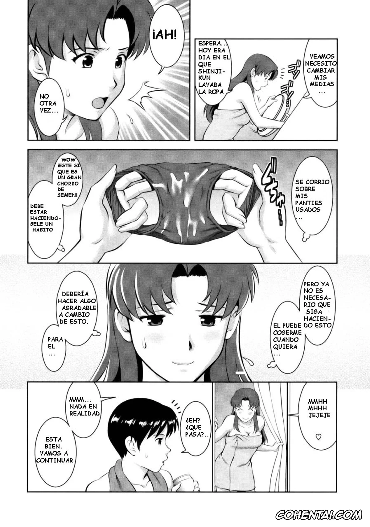 Neon Genesis Evangelion xxx, Misato Katsuragi xxx, Shinji Ikari xxx, F-NERD – Rebuild of «Another Time, Another Place.» (Neon Genesis Evangelion), pagina 10