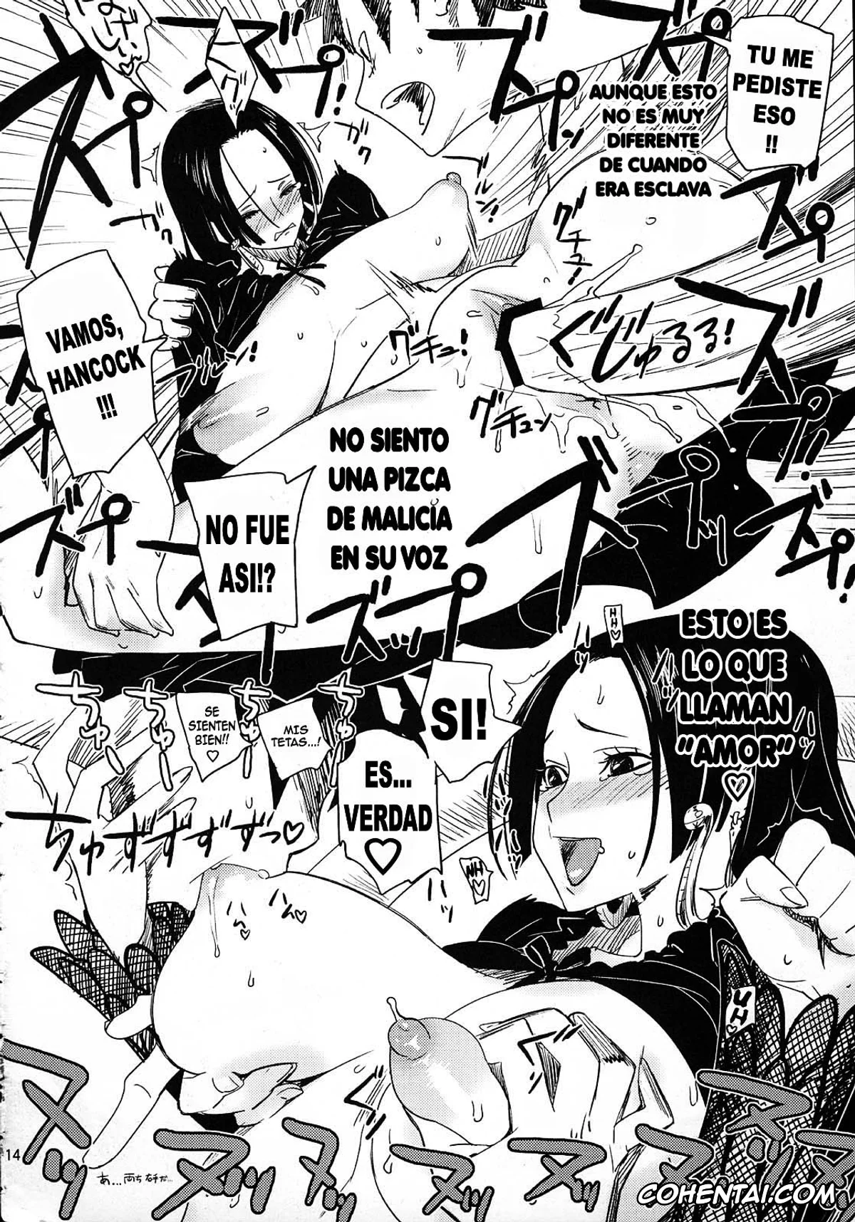 One Piece xxx, Boa Hancock xxx, Monkey D. Luffy xxx, Abura Shoukami Tsukane No.04 Hatsukoi Jotei (One Piece), pagina 13