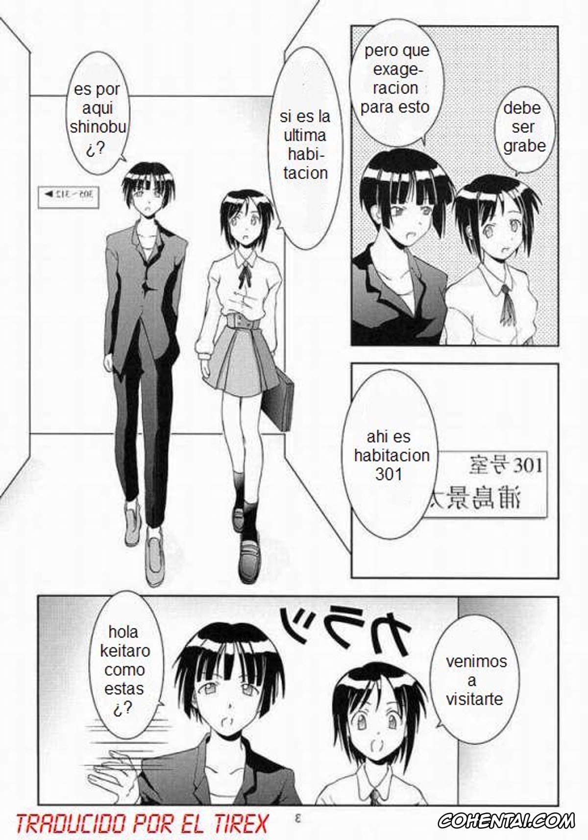 Love Hina porno, Kanako Urashima porno, Shinobu Maehara porno, Oniichan-Ga-Iino! (Love Hina), pagina 2