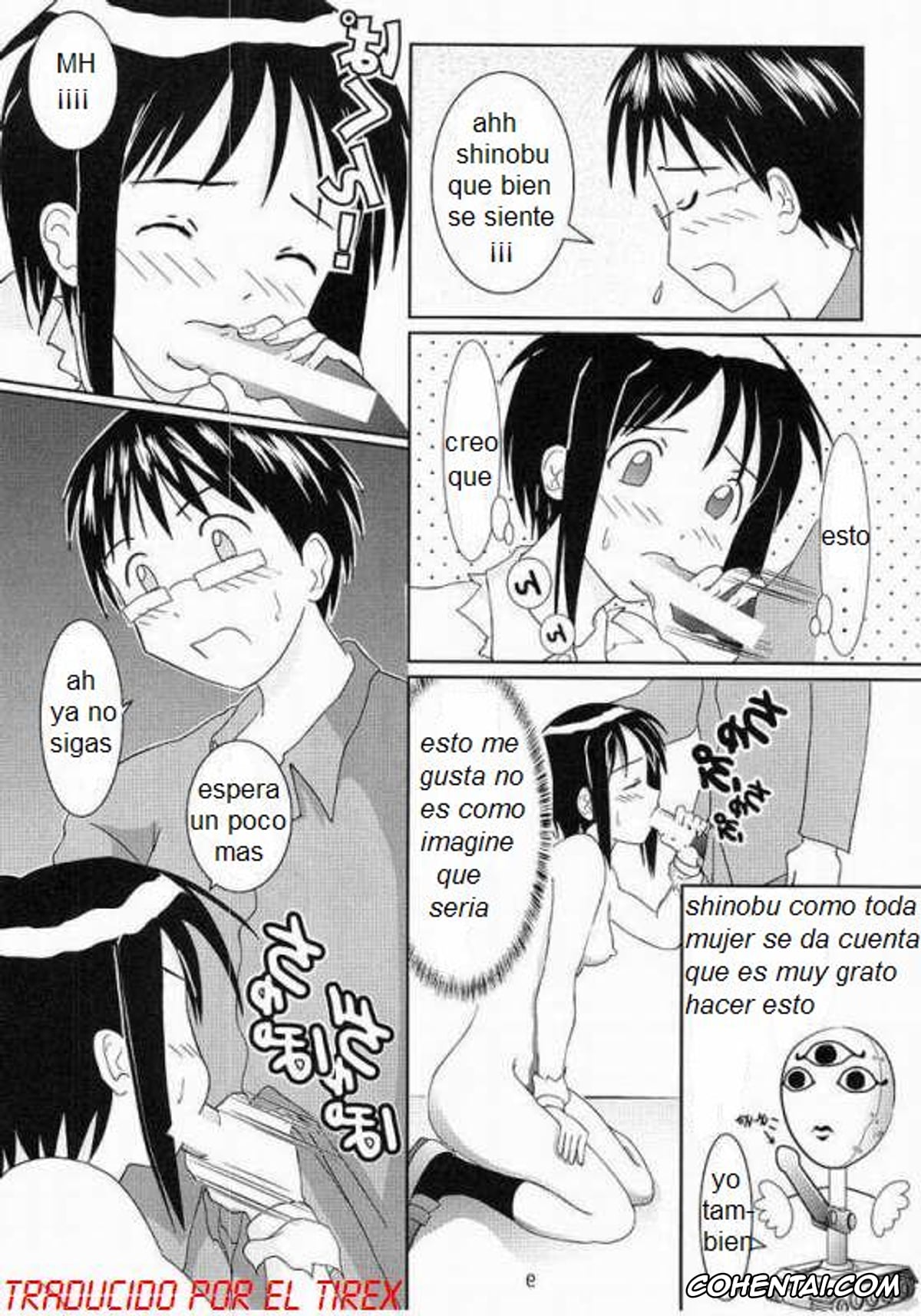 Love Hina porno, Kanako Urashima porno, Shinobu Maehara porno, Oniichan-Ga-Iino! (Love Hina), pagina 8