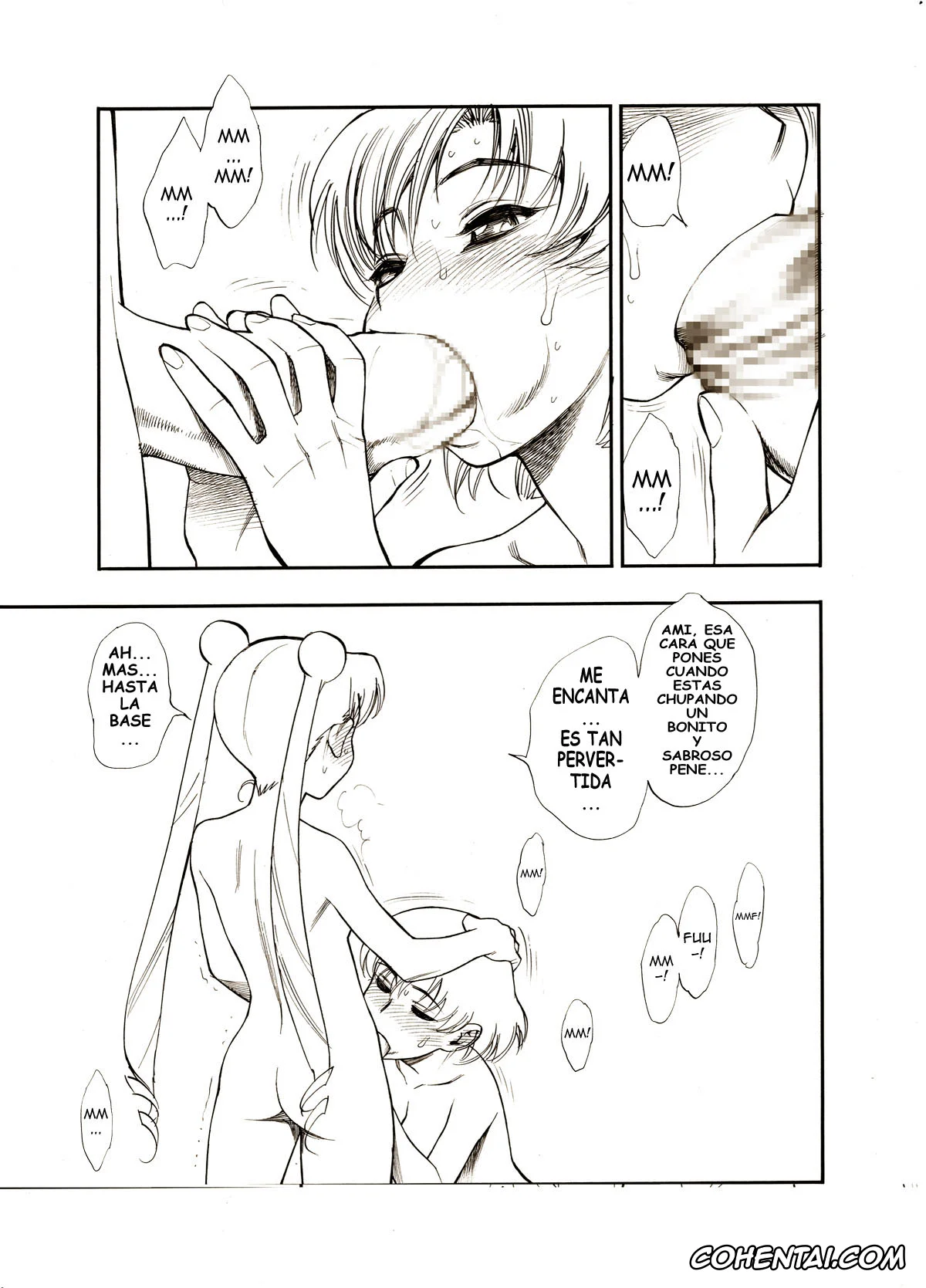 Sailor Moon | Bishoujo Senshi Sailor Moon hentai, Sailor Mercury | Ami Mizuno hentai, Sailor Moon | Usagi Tsukino hentai, Jissha-ka Kinen Futanari Manga (Bishoujo Senshi Sailor Moon), pagina 6
