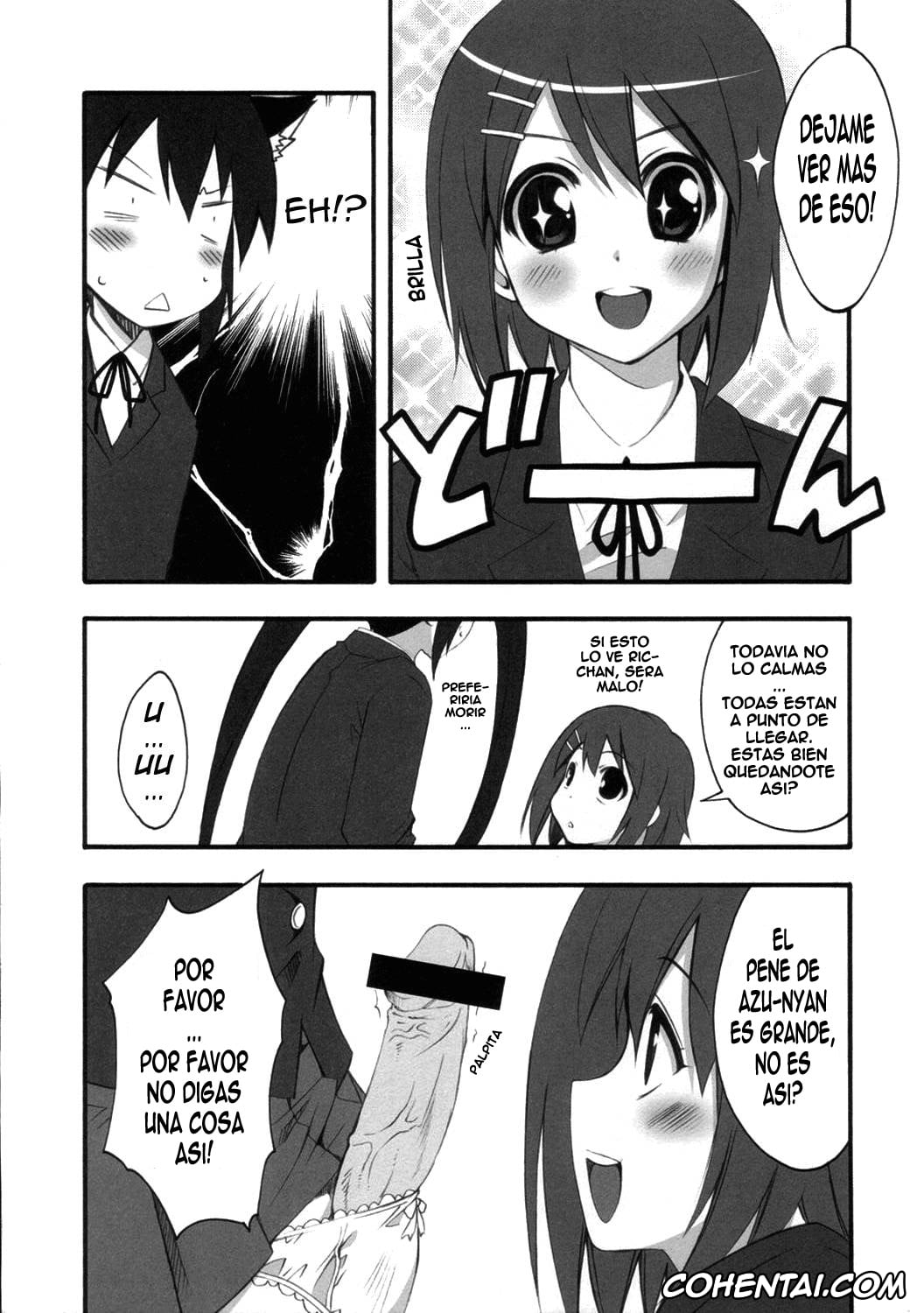 K-ON! hentai, Azusa Nakano hentai, Yui Hirasawa hentai, A to Z Nyan Bang!! (K-ON!), pagina 9