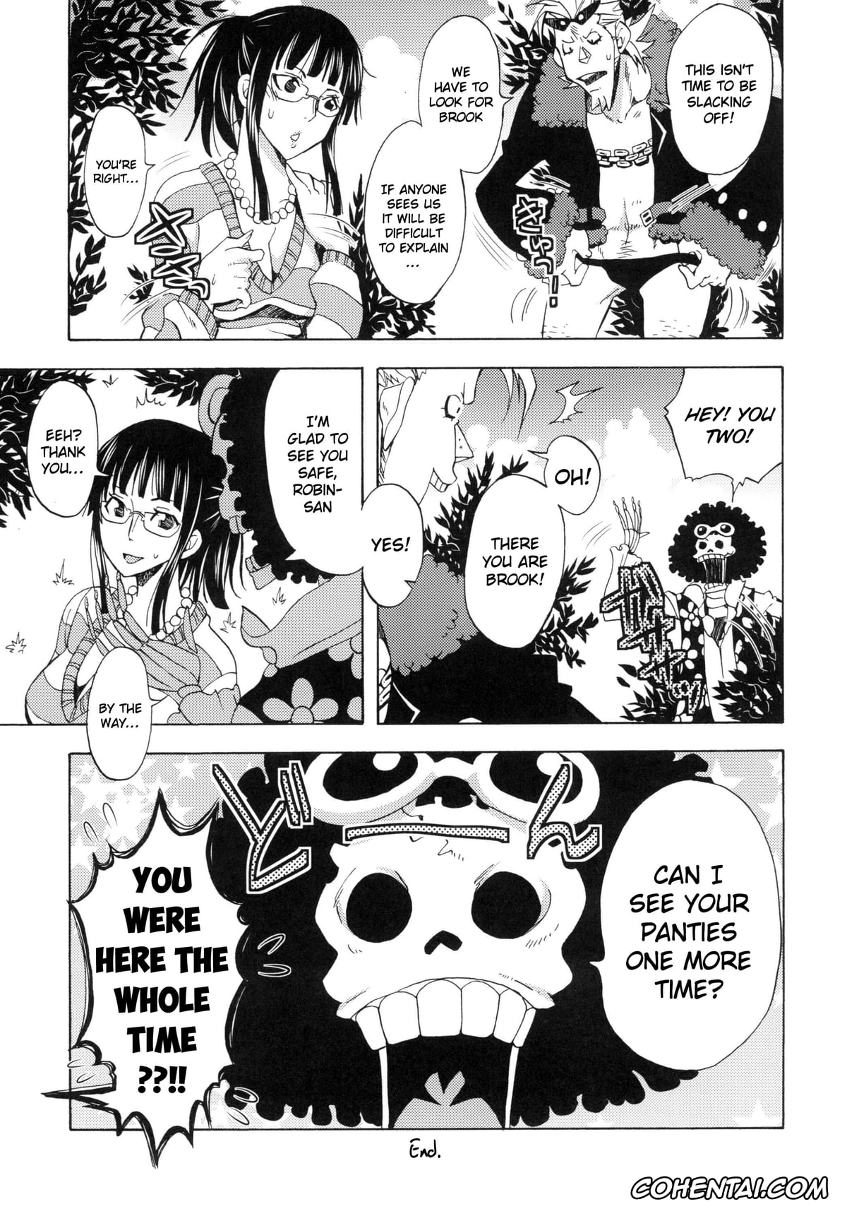 One Piece porno, Franky porno, Nico Robin porno, EROTIC WORLD ~Bangaihen~ (Ranshin Pirates ~Soushuuhen~) (One Piece), pagina 14