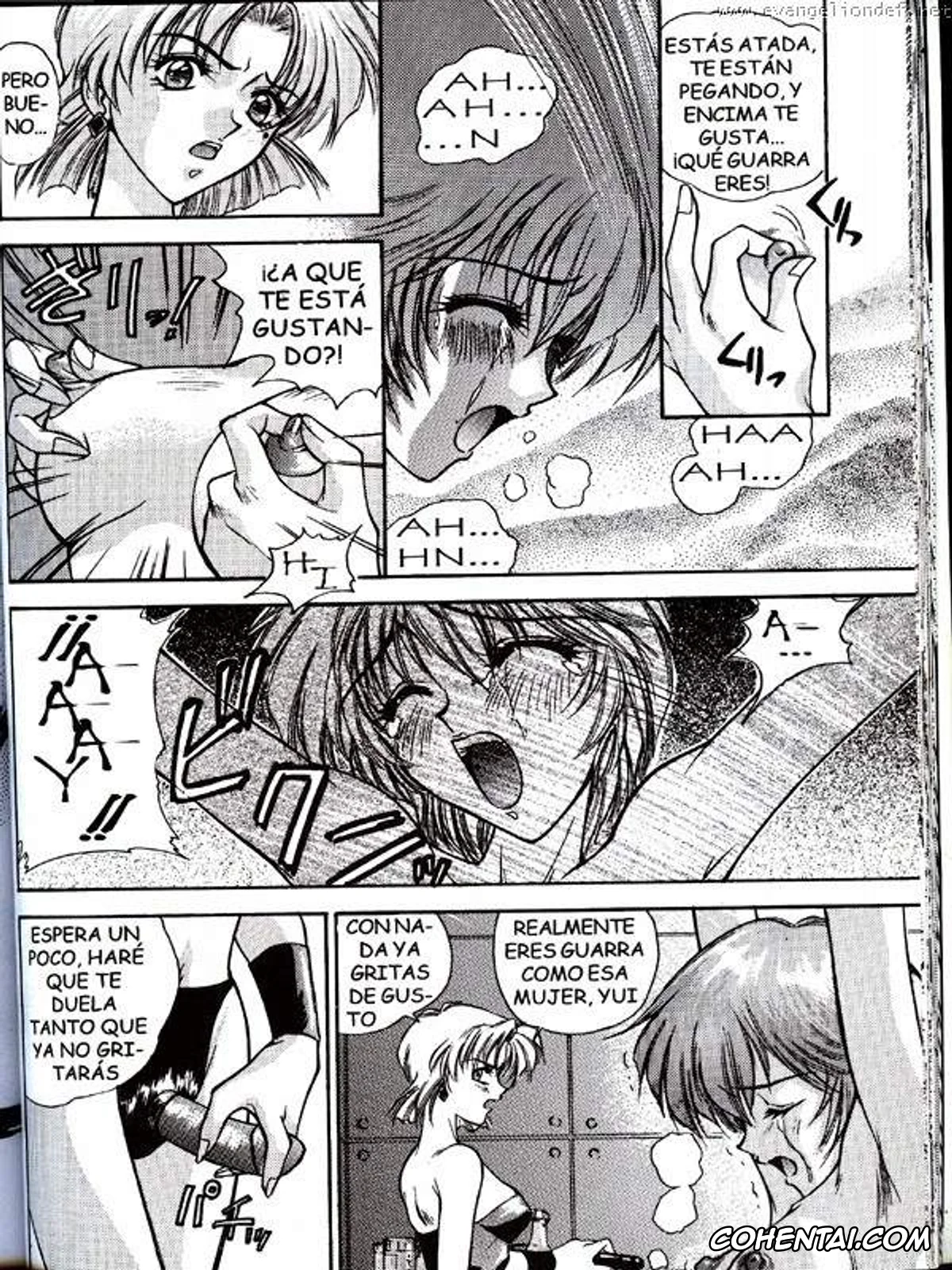 Neon Genesis Evangelion xxx, Rei Ayanami xxx, Ritsuko Akagi xxx, Hard Pain (E-sacrifice) (Neon Genesis Evangelion), pagina 4