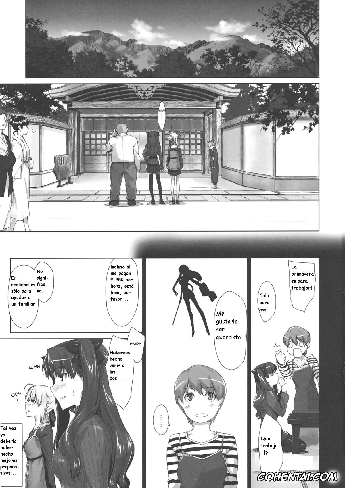 Fate/stay night hentai, Rin Tosaka hentai, Saber | Arturia Pendragon hentai, Tosaka-ke no Kakei Jijou 8 (Fate/stay night), pagina 3