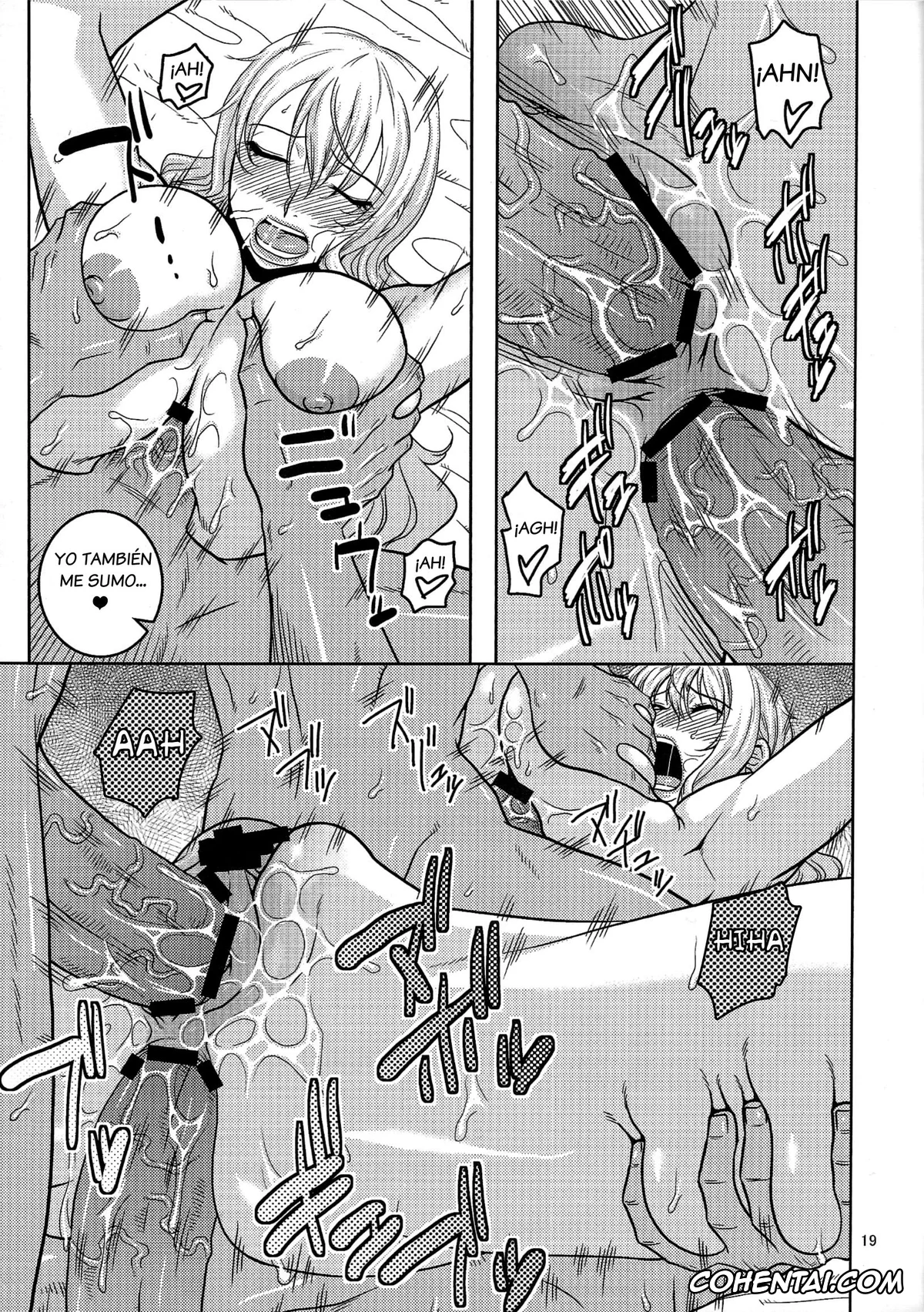 One Piece porno, Nami porno, Nami no Ura Koukai Nisshi 6 (One Piece), pagina 20