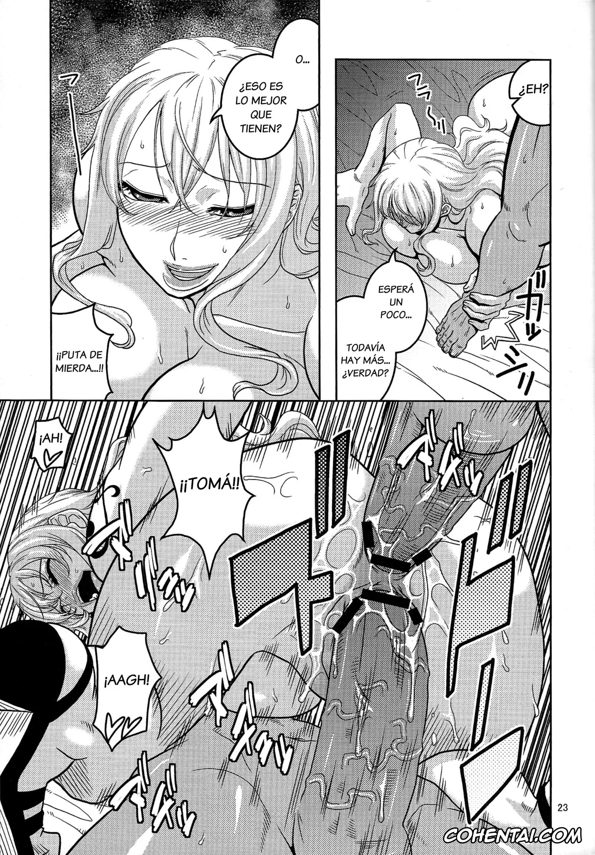 One Piece hentai, Nami hentai, Nami no Ura Koukai Nisshi 6 (One Piece), pagina 24