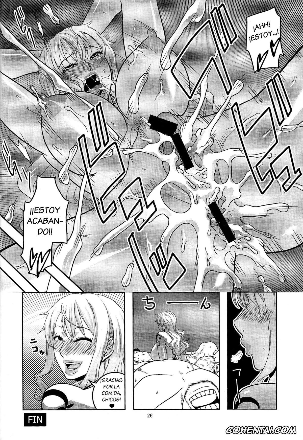 One Piece hentai, Nami hentai, Nami no Ura Koukai Nisshi 6 (One Piece), pagina 27