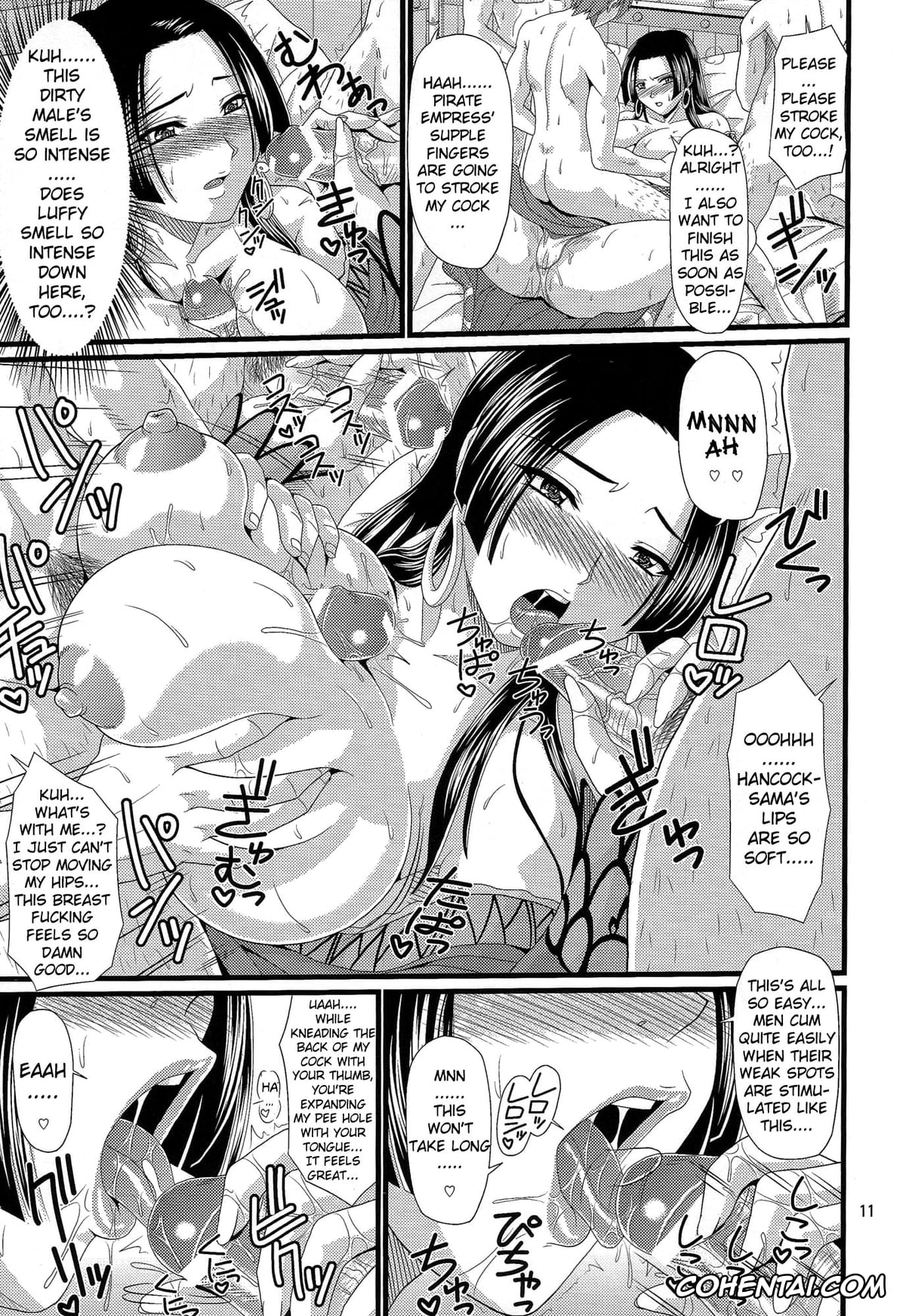 One Piece xxx, Boa Hancock xxx, Hebi Hime-sama (One Piece), pagina 10
