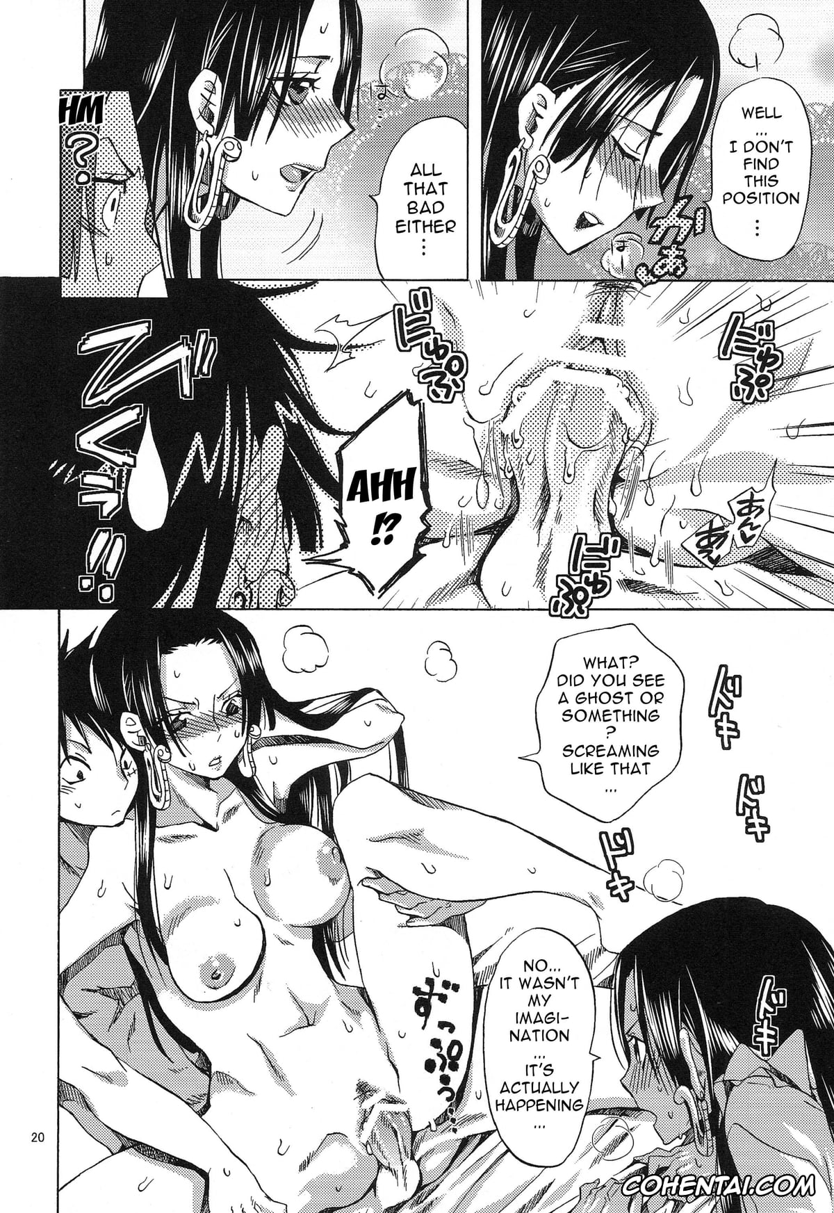 One Piece xxx, Boa Hancock xxx, Monkey D. Luffy xxx, Meromero Ha~rem★ (One Piece), pagina 19