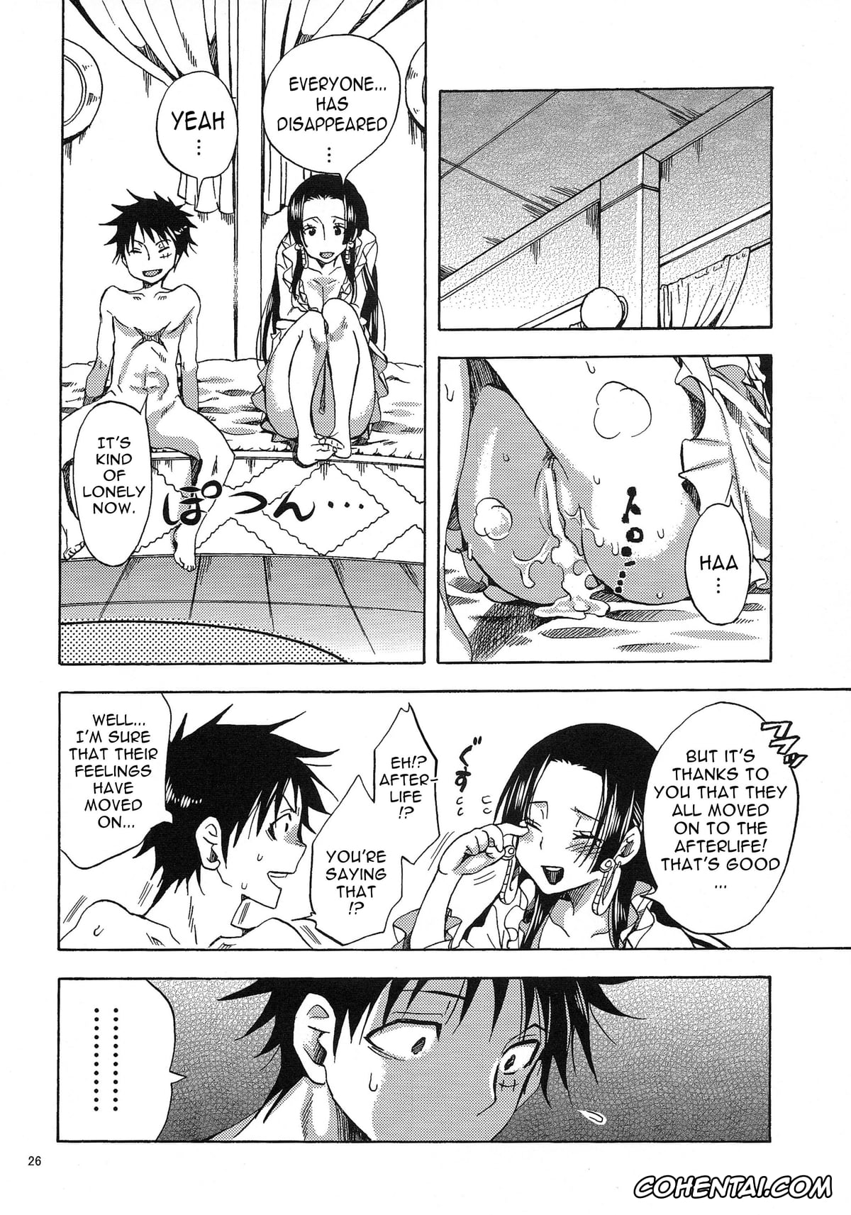 One Piece hentai, Boa Hancock hentai, Monkey D. Luffy hentai, Meromero Ha~rem★ (One Piece), pagina 24