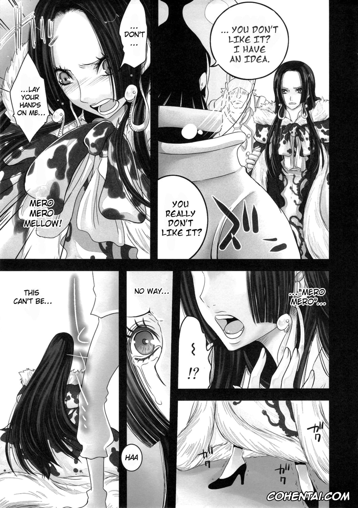 One Piece xxx, Boa Hancock xxx, Hebihime Juurin (One Piece), pagina 4