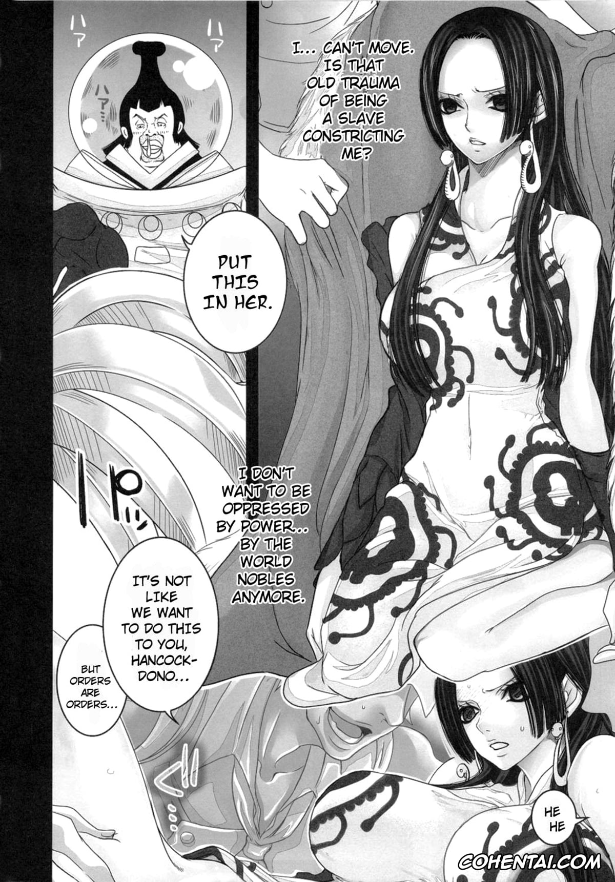 One Piece porno, Boa Hancock porno, Hebihime Juurin (One Piece), pagina 5