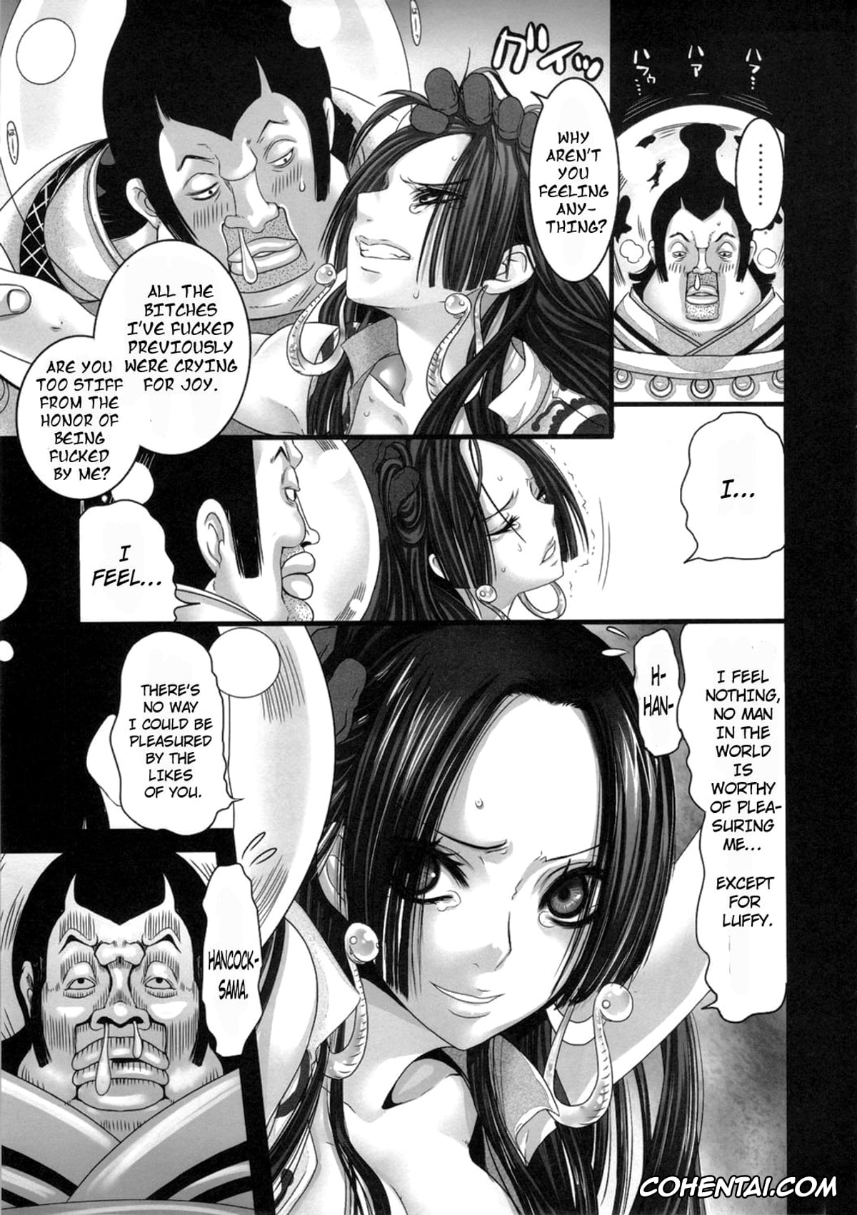 One Piece xxx, Boa Hancock xxx, Hebihime Juurin (One Piece), pagina 10