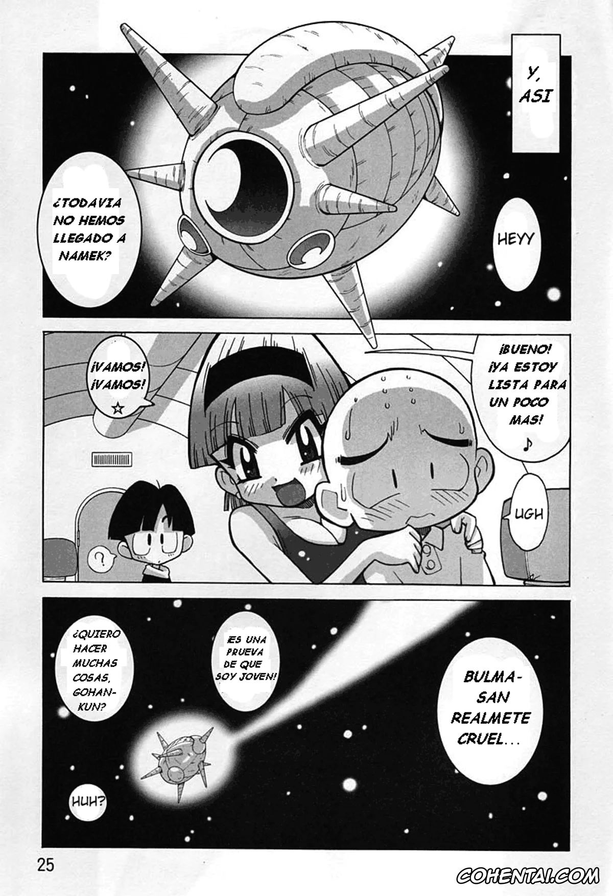 Dragon Ball Z hentai, Bulma Briefs hentai, Krillin hentai, Yabou Z (Dragon Ball Z), pagina 24