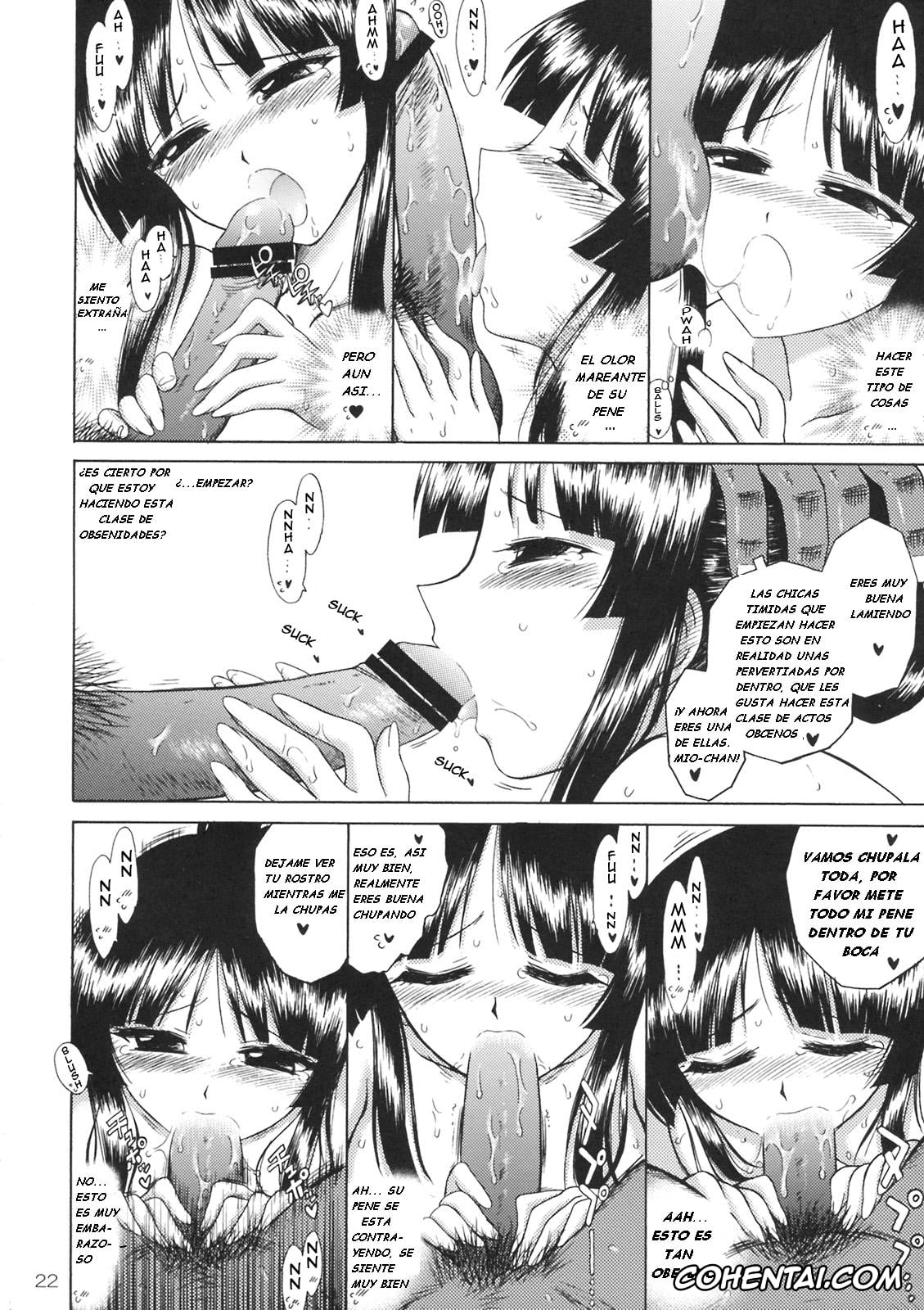 K-ON! hentai, Mio Akiyama hentai, CHOCOLATE DISCO (K-ON!), pagina 21