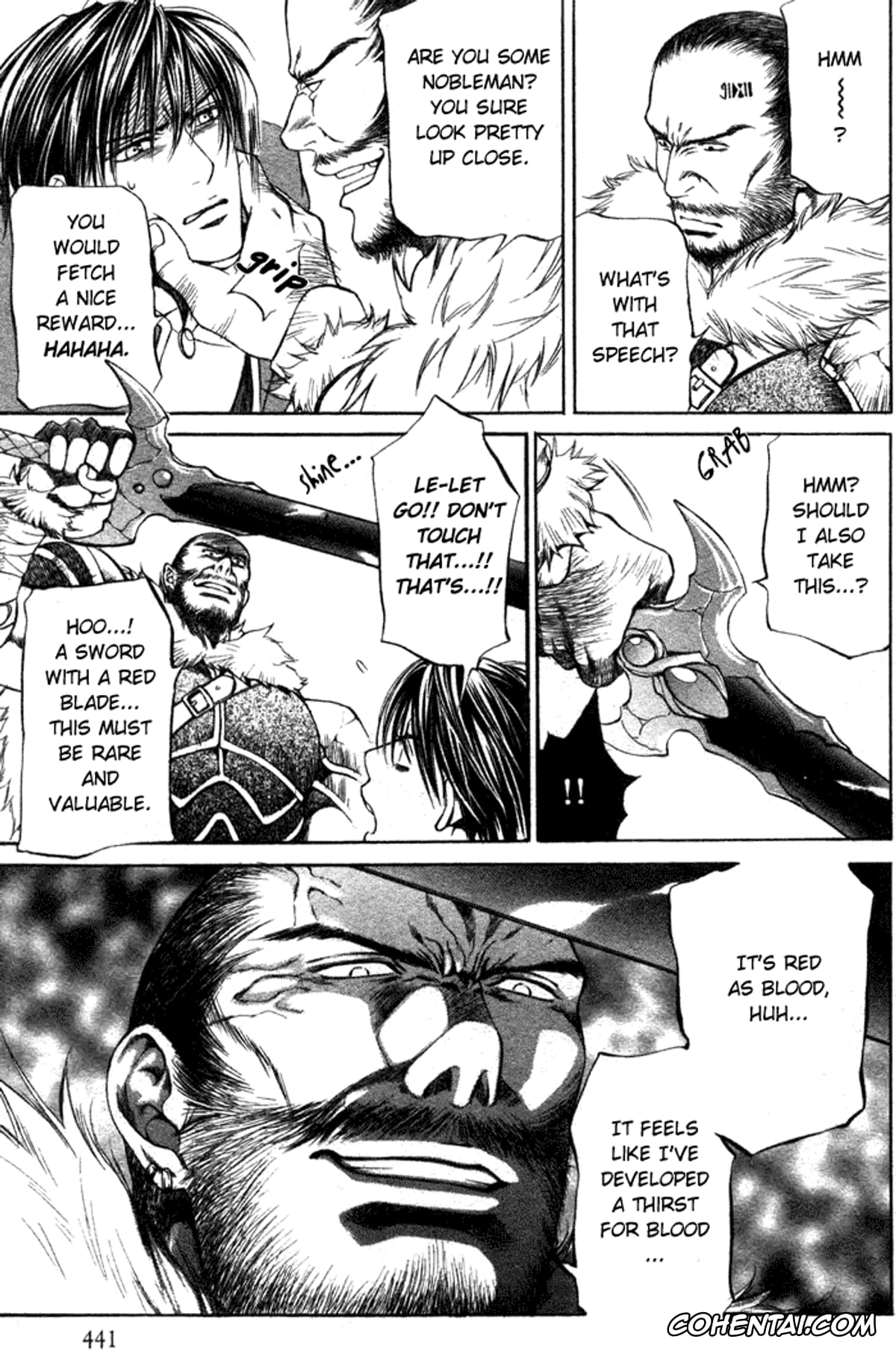 Original hentai, The Crimson Spell Ch. 2, pagina 9