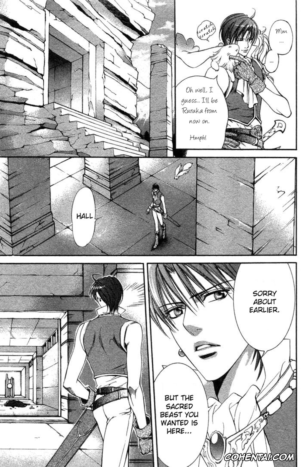 Original hentai, The Crimson Spell Ch. 3, pagina 9