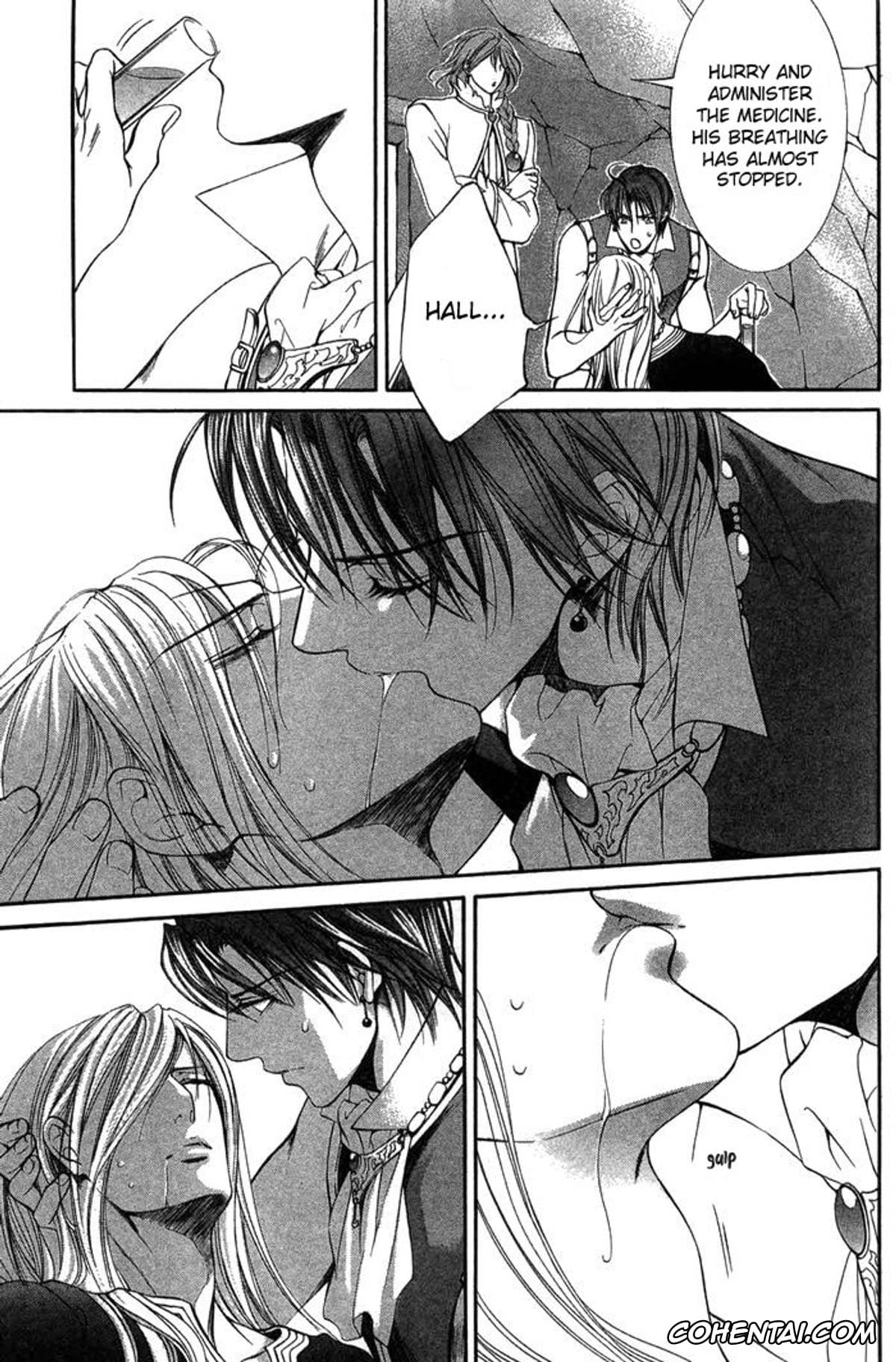 Original hentai, The Crimson Spell Ch. 3, pagina 15