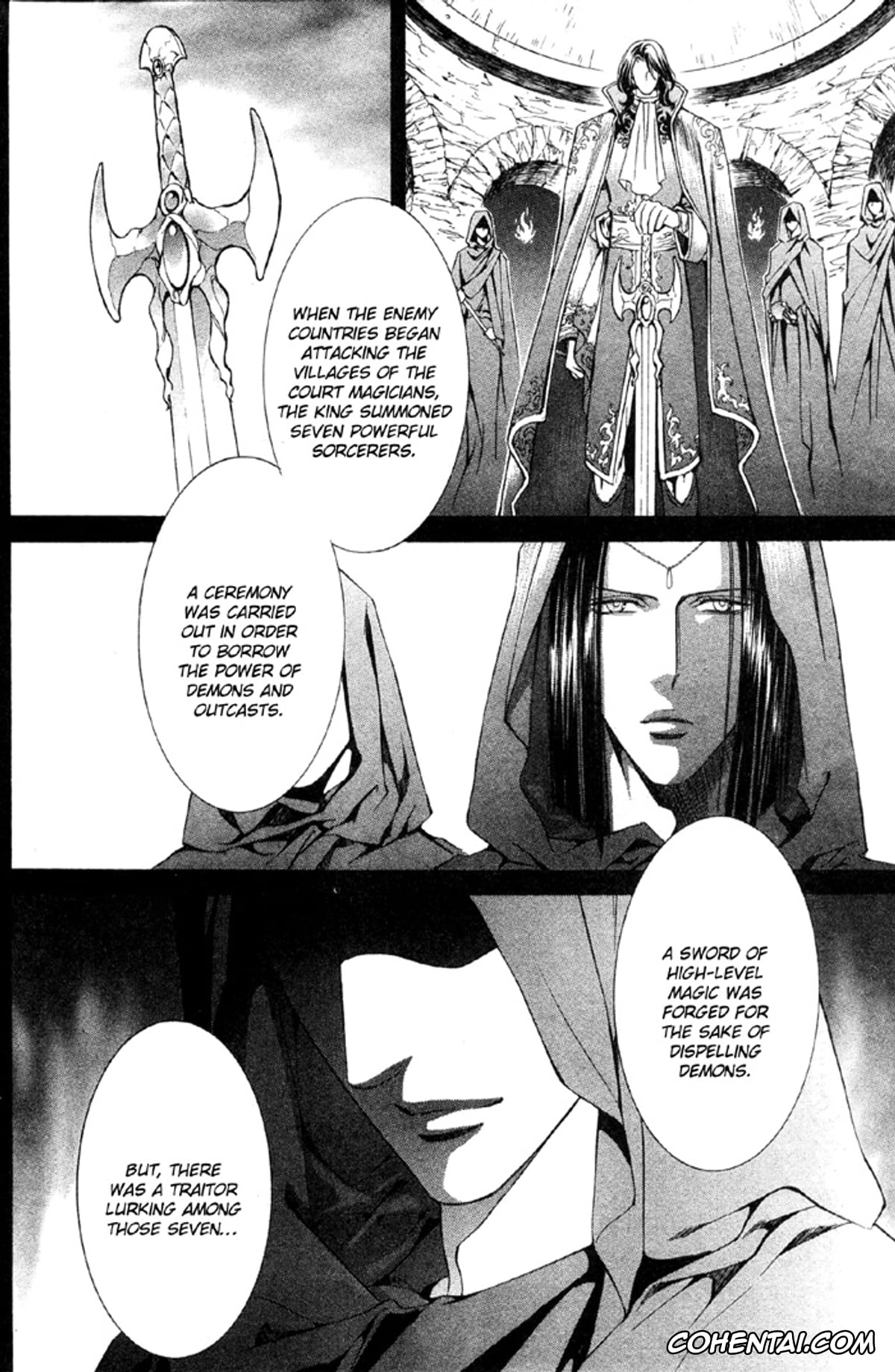 Original hentai, The Crimson Spell Ch. 7, pagina 9