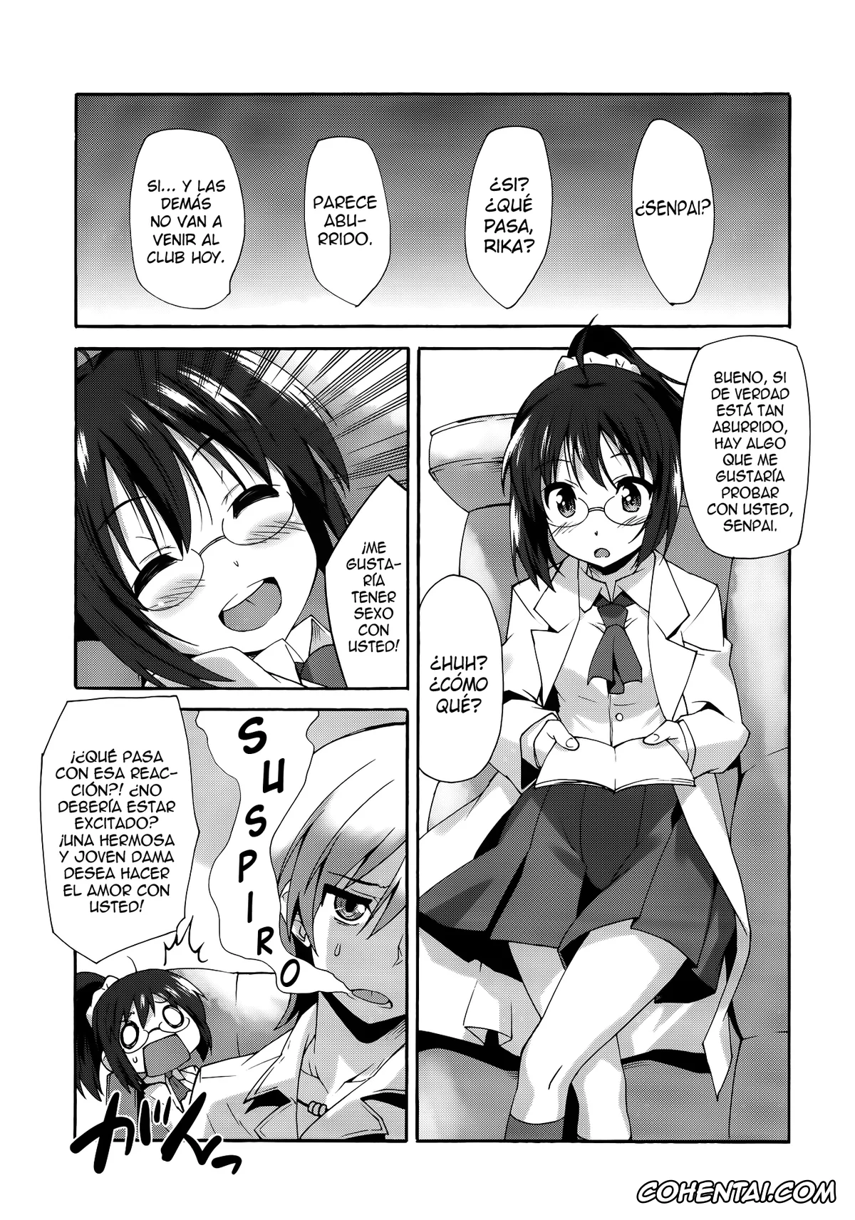 Boku wa Tomodachi ga Sukunai xxx, Kodaka Hasegawa xxx, Rika Shiguma xxx, Rika no Jikan (Boku wa Tomodachi ga Sukunai), pagina 4