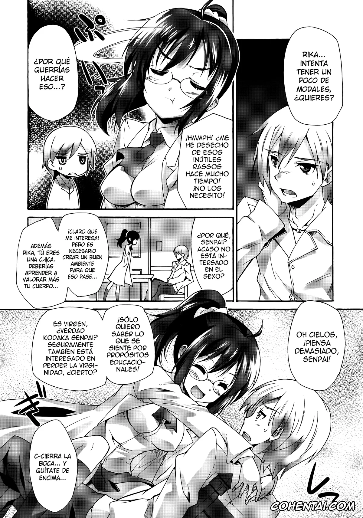 Boku wa Tomodachi ga Sukunai porno, Kodaka Hasegawa porno, Rika Shiguma porno, Rika no Jikan (Boku wa Tomodachi ga Sukunai), pagina 5
