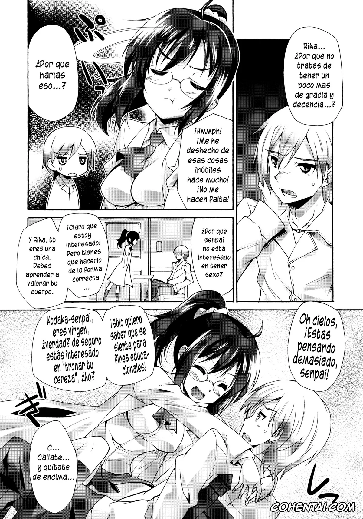 Boku wa Tomodachi ga Sukunai porno, Kodaka Hasegawa porno, Rika Shiguma porno, Rika no Jikan (Boku wa Tomodachi ga Sukunai), pagina 5