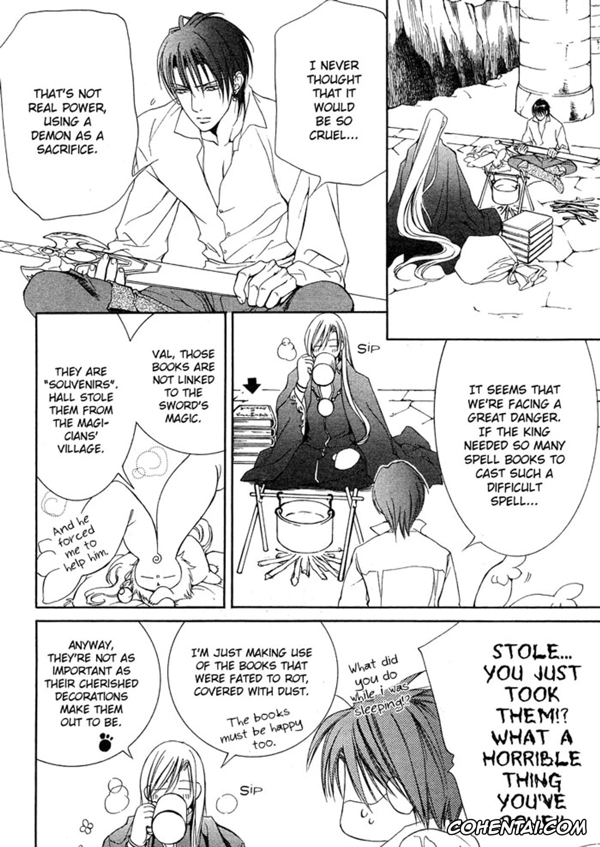 Original hentai, The Crimson Spell Ch. 8, pagina 15
