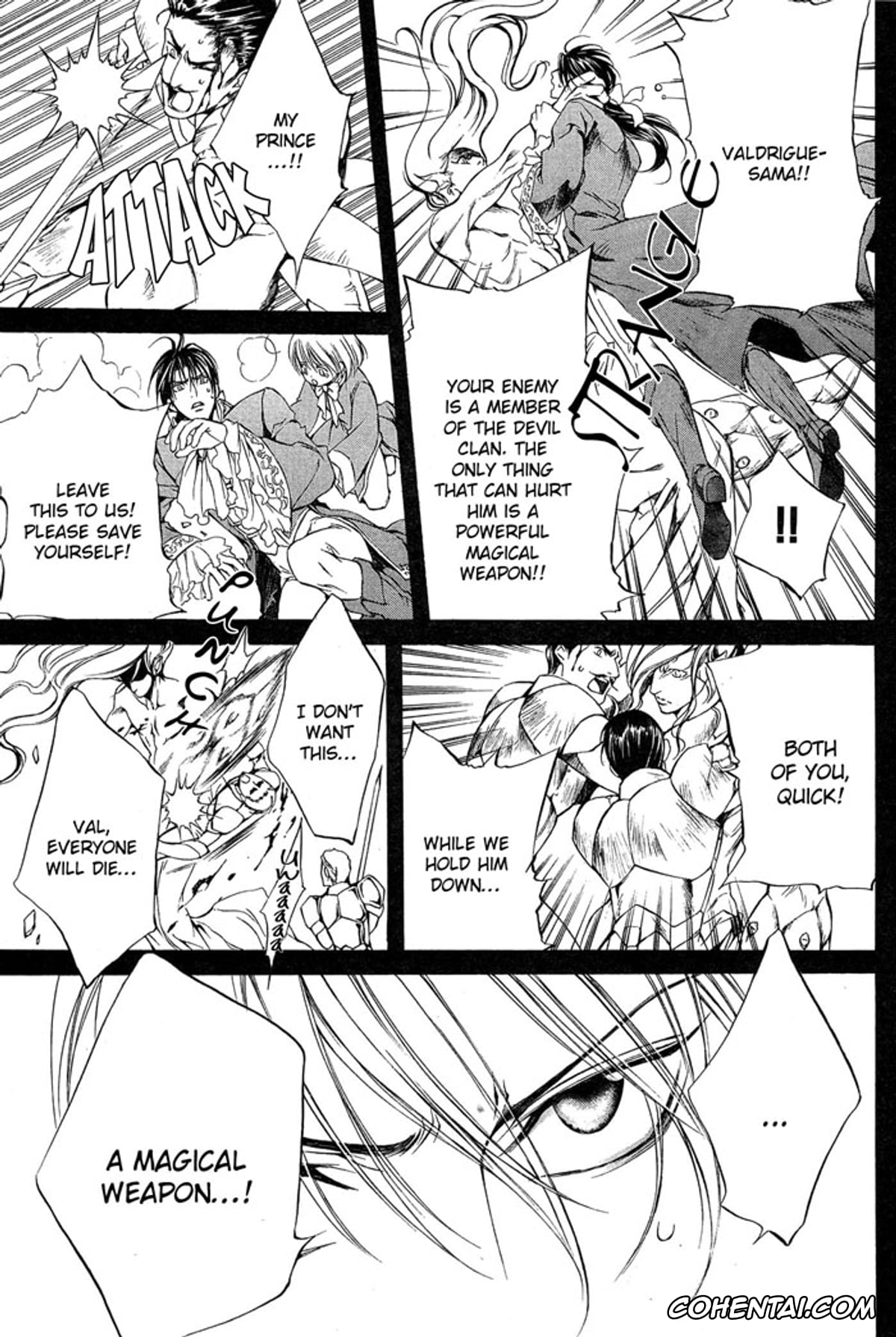 Original hentai, The Crimson Spell Ch. 9, pagina 9