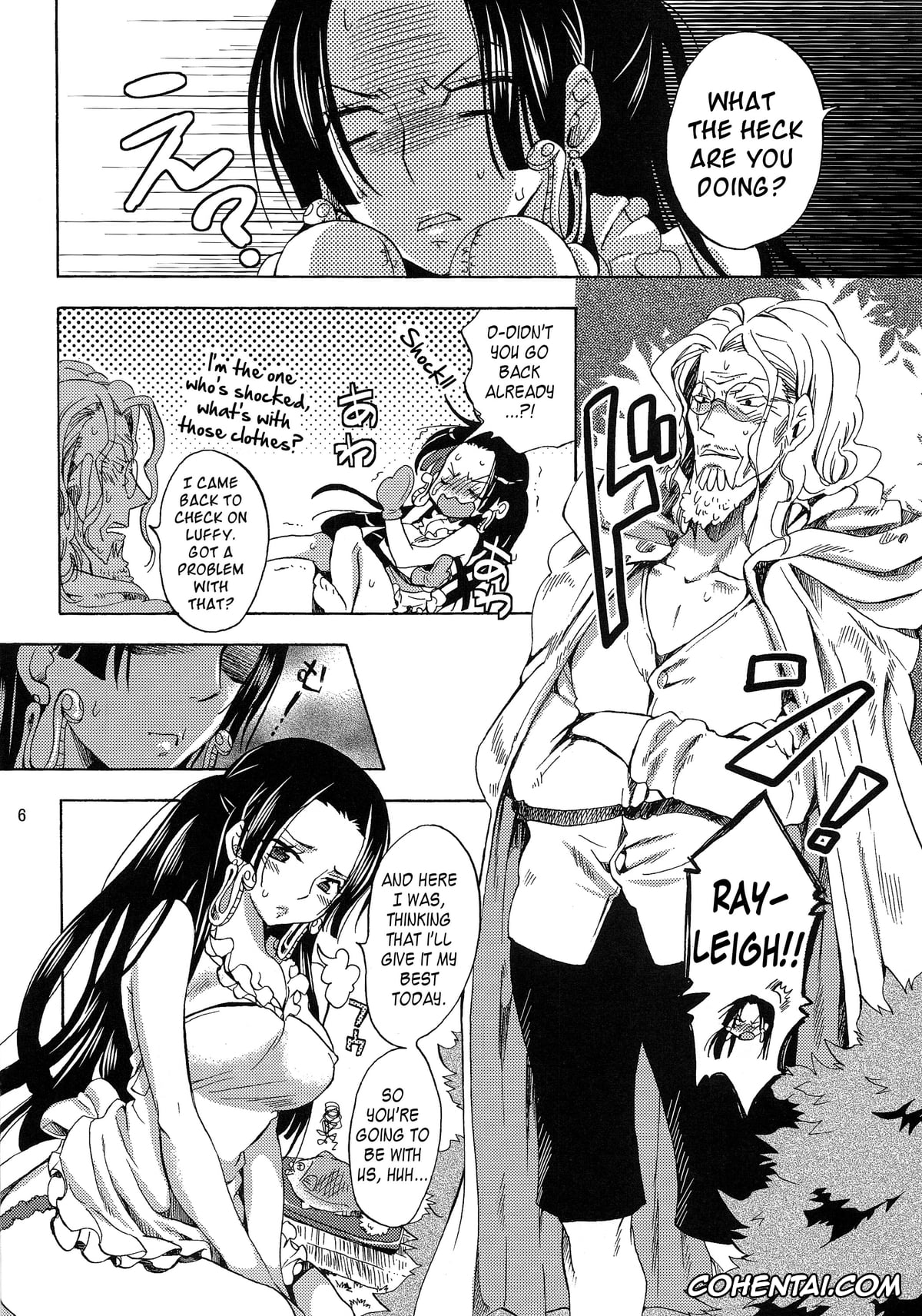 One Piece porno, Boa Hancock porno, Monkey D. Luffy porno, Nyougashima yori Warawa o Todoke ni Mairimasu! (One Piece), pagina 5