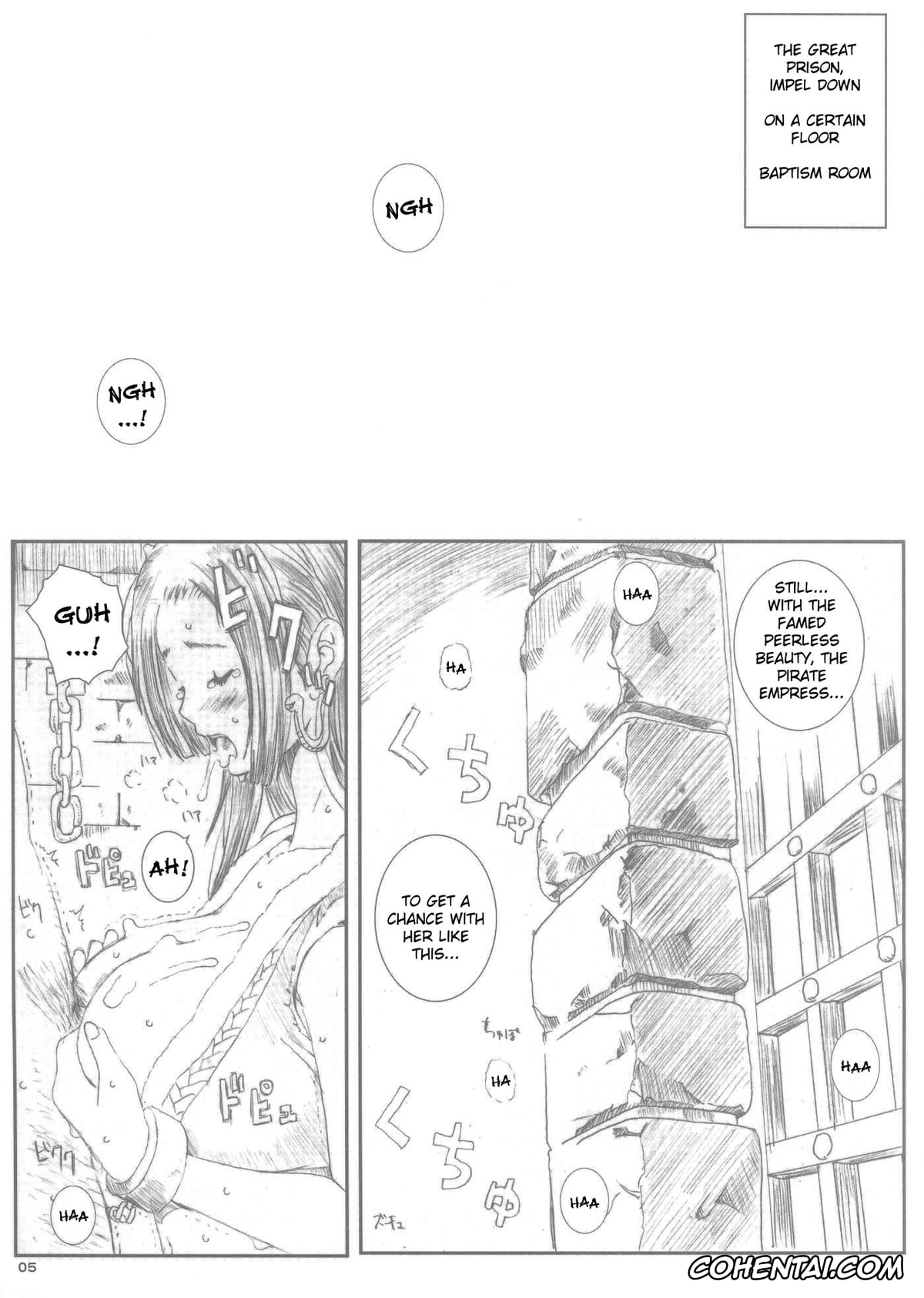 One Piece xxx, Boa Hancock xxx, Kuusou Zikken vol.9 (ONE PIECE), pagina 4