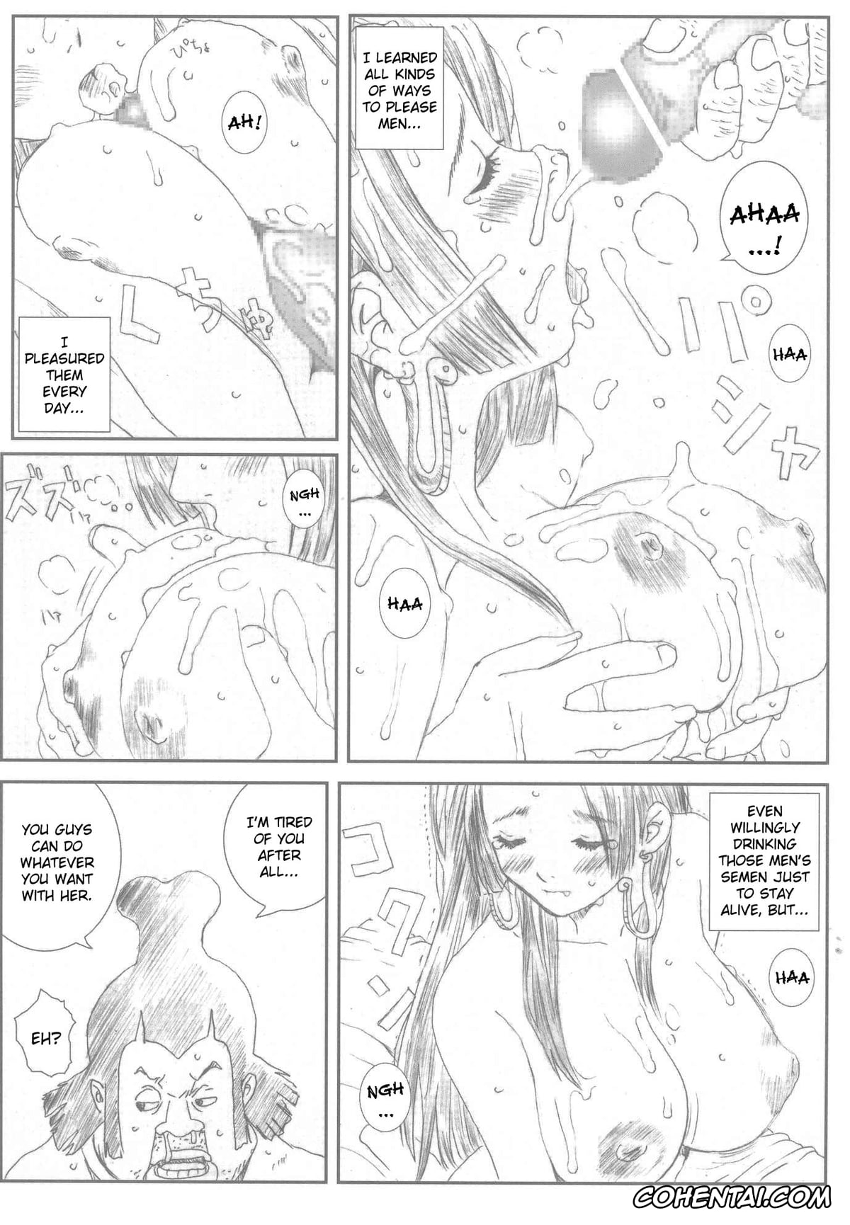One Piece xxx, Boa Hancock xxx, Kuusou Zikken vol.9 (ONE PIECE), pagina 25