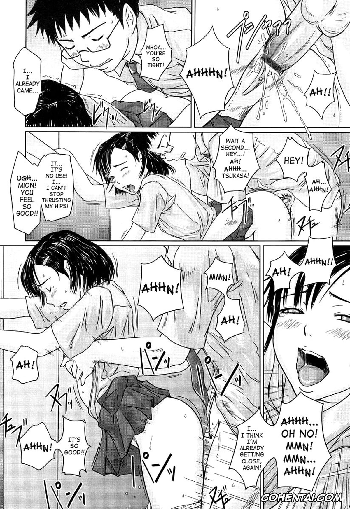 Manga xxx, Tankoubon xxx, Giri Giri Sisters, pagina 46