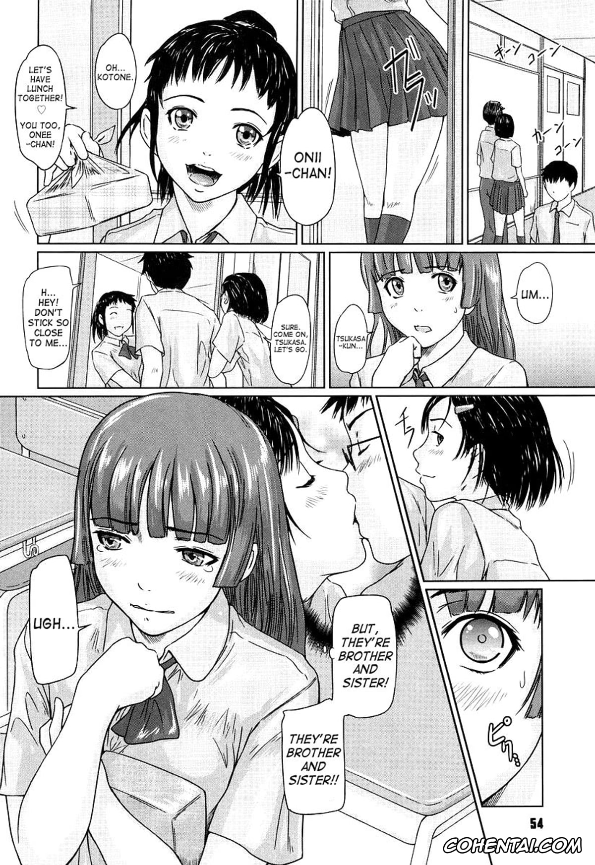 Manga hentai, Tankoubon hentai, Giri Giri Sisters, pagina 54