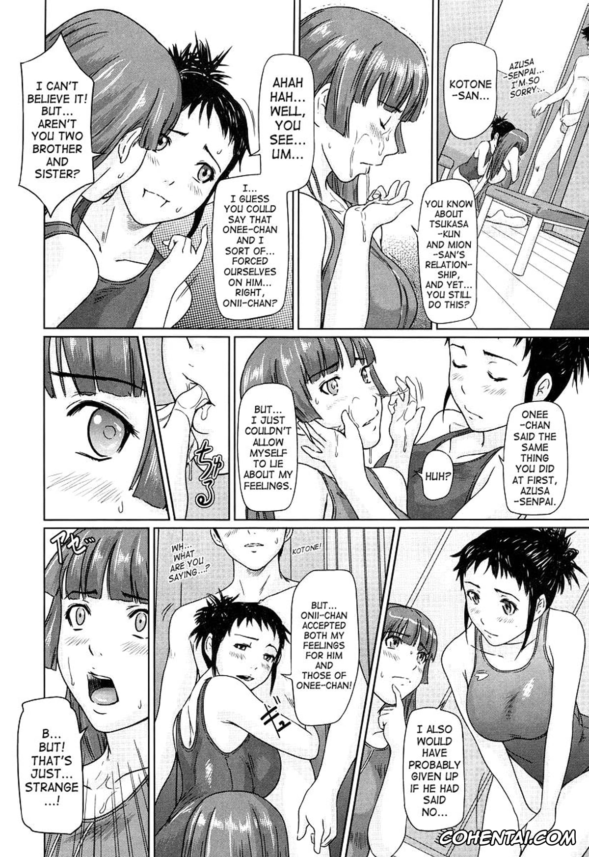 Manga porno, Tankoubon porno, Giri Giri Sisters, pagina 62