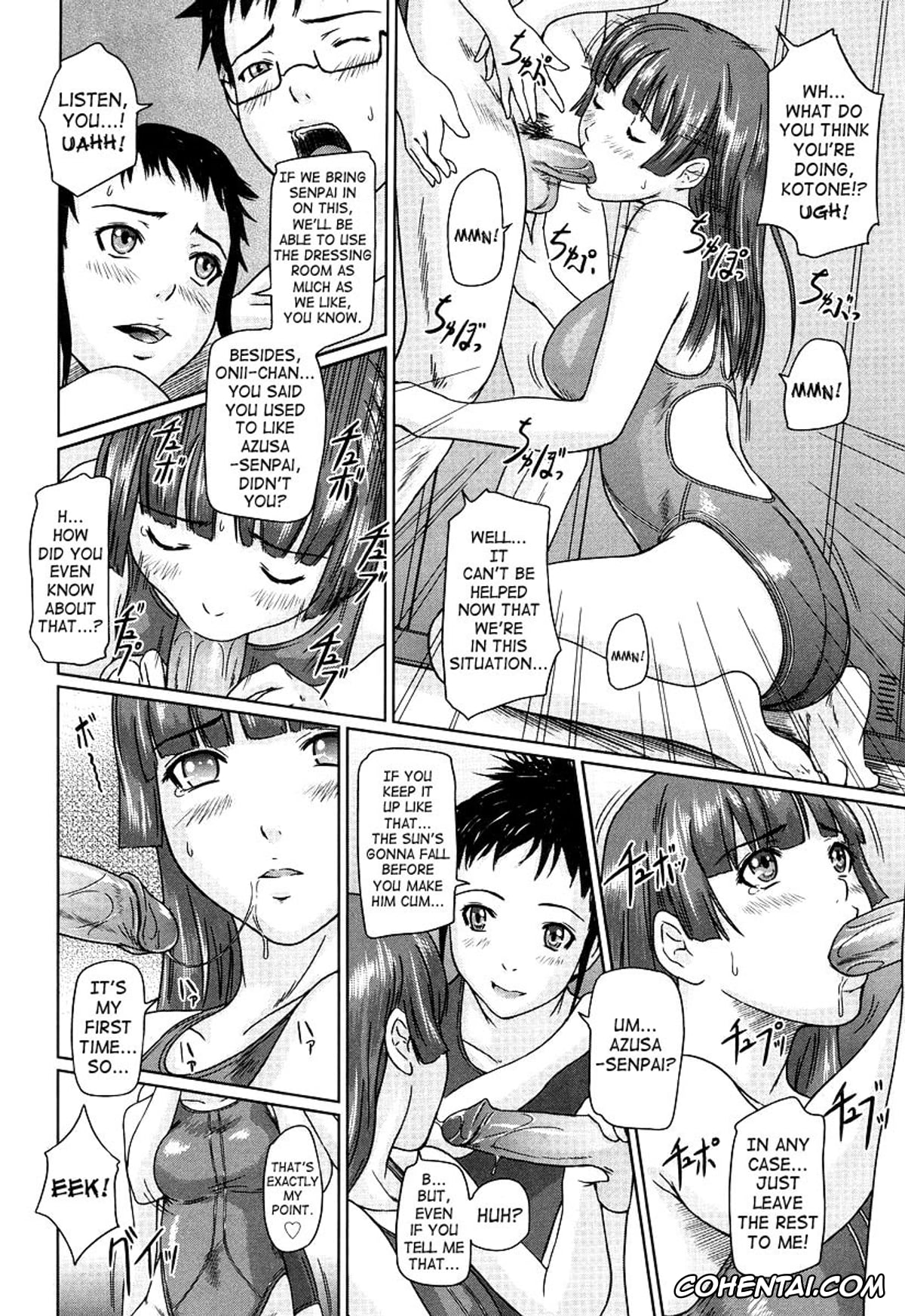Manga xxx, Tankoubon xxx, Giri Giri Sisters, pagina 64