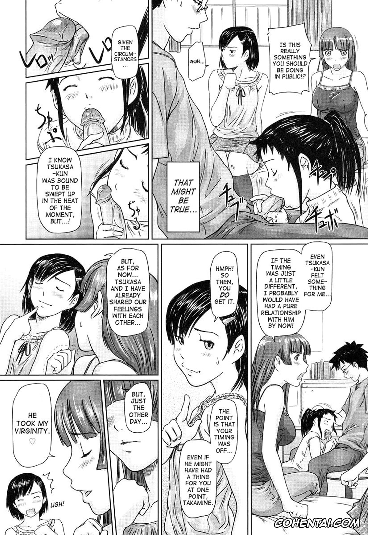 Manga porno, Tankoubon porno, Giri Giri Sisters, pagina 80