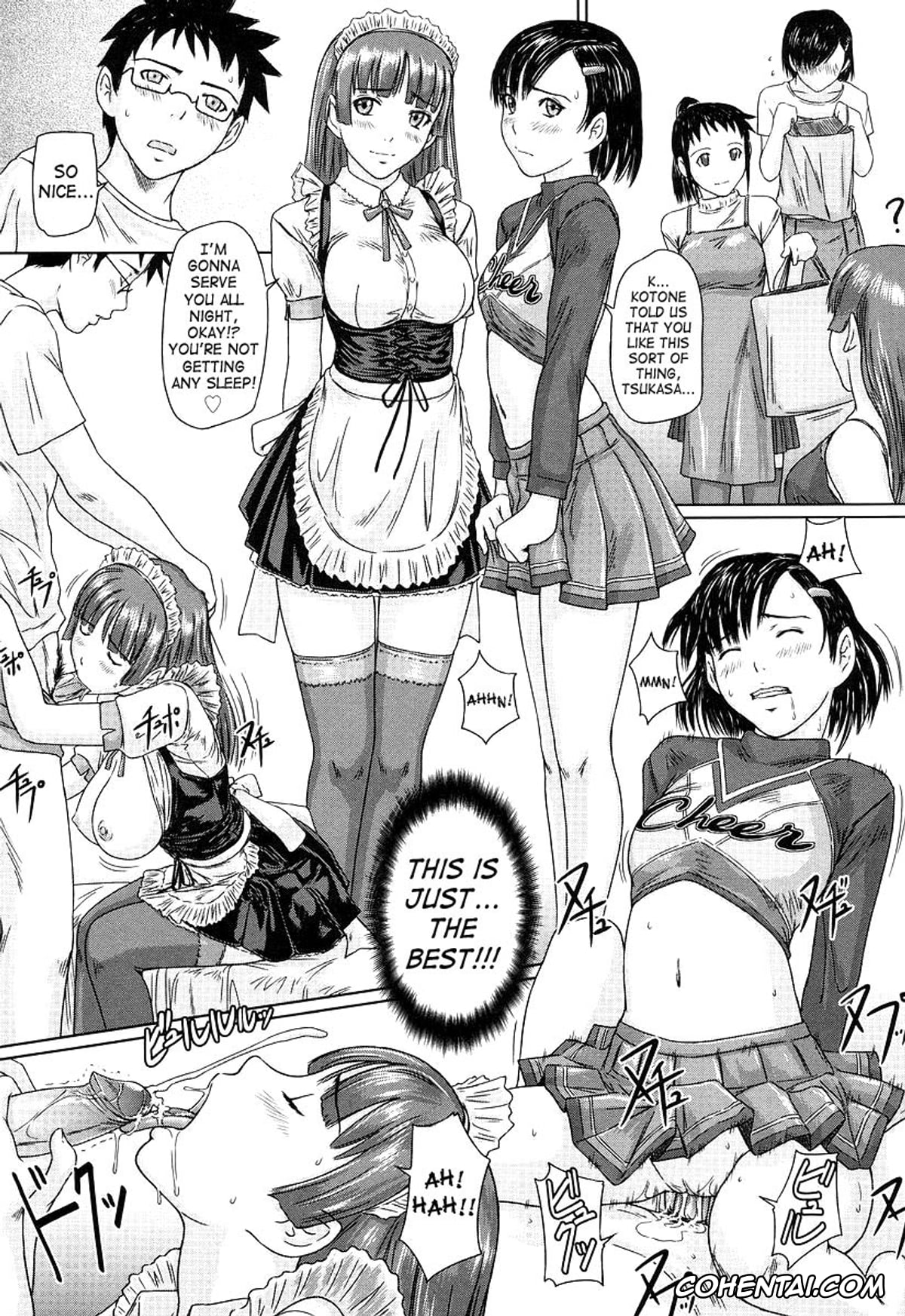 Manga porno, Tankoubon porno, Giri Giri Sisters, pagina 98