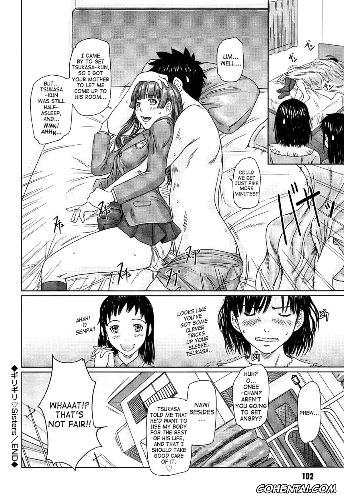 Manga hentai, Tankoubon hentai, Giri Giri Sisters, pagina 102