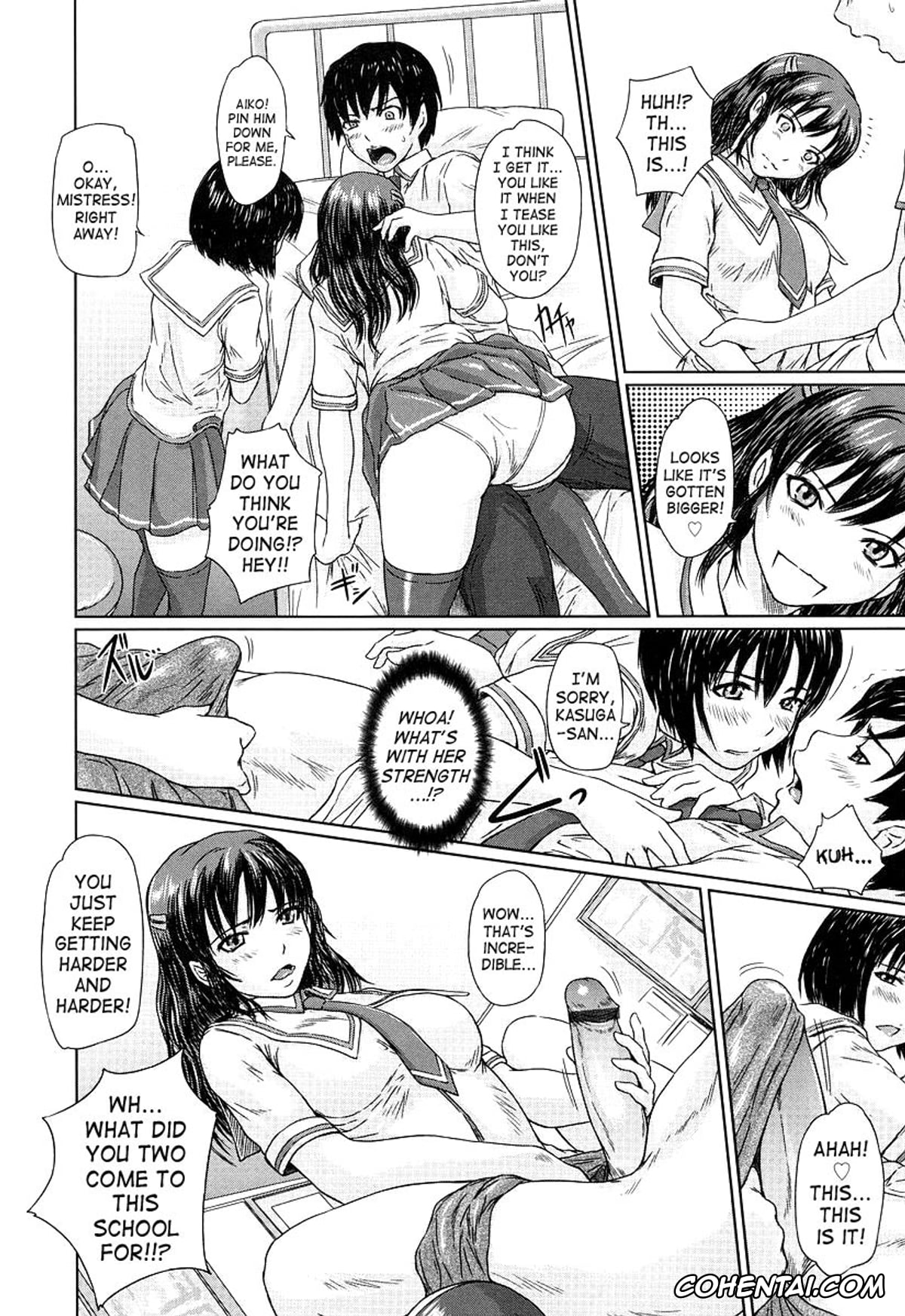 Manga porno, Tankoubon porno, Giri Giri Sisters, pagina 110